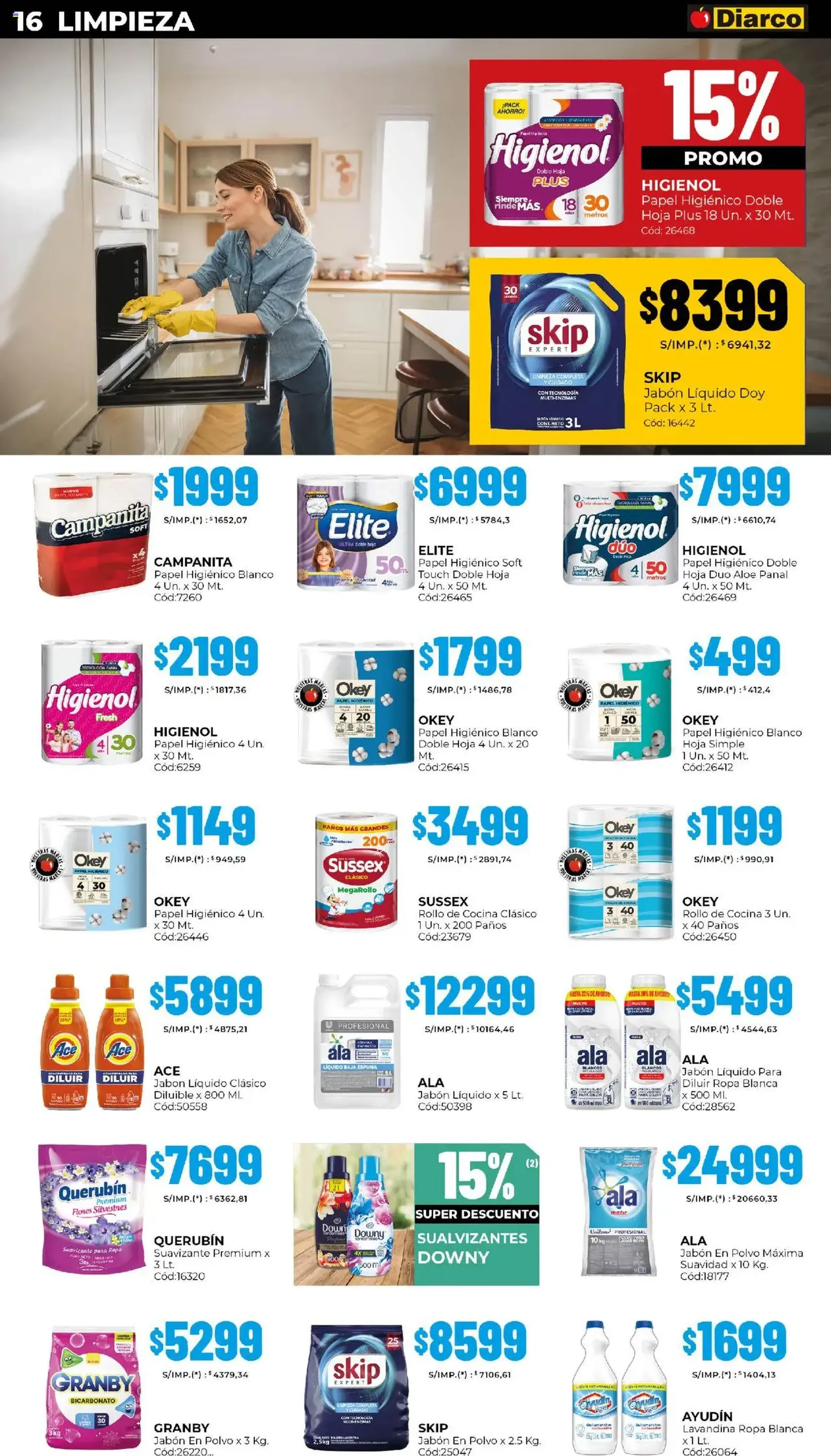 Diarco - Ofertas Sur - folleto válido desde 20/10/2025 página 16 de 22 Diarco - Ofertas Sur - folleto válido desde 20/10/2025 página 16 de 22
