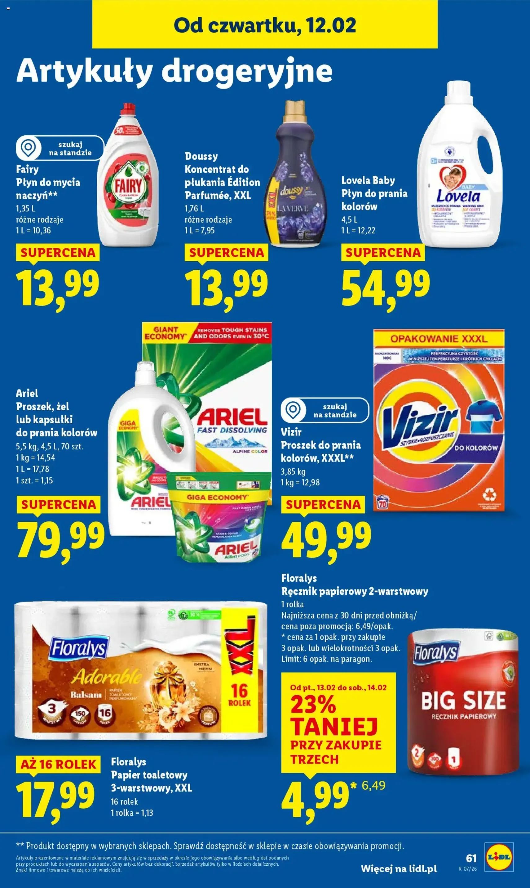 Lidl Gazetka - ważny gazetka od 12.02.2026 strona 61 z 63