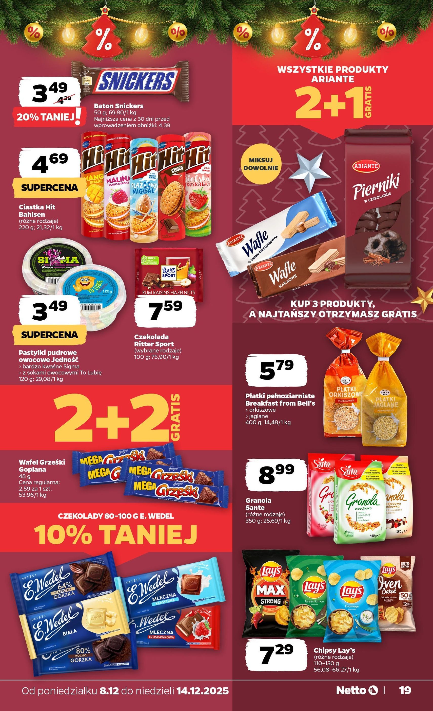 Netto gazetka - Spożywcza - ważny gazetka od 08.12.2025 strona 19 z 36