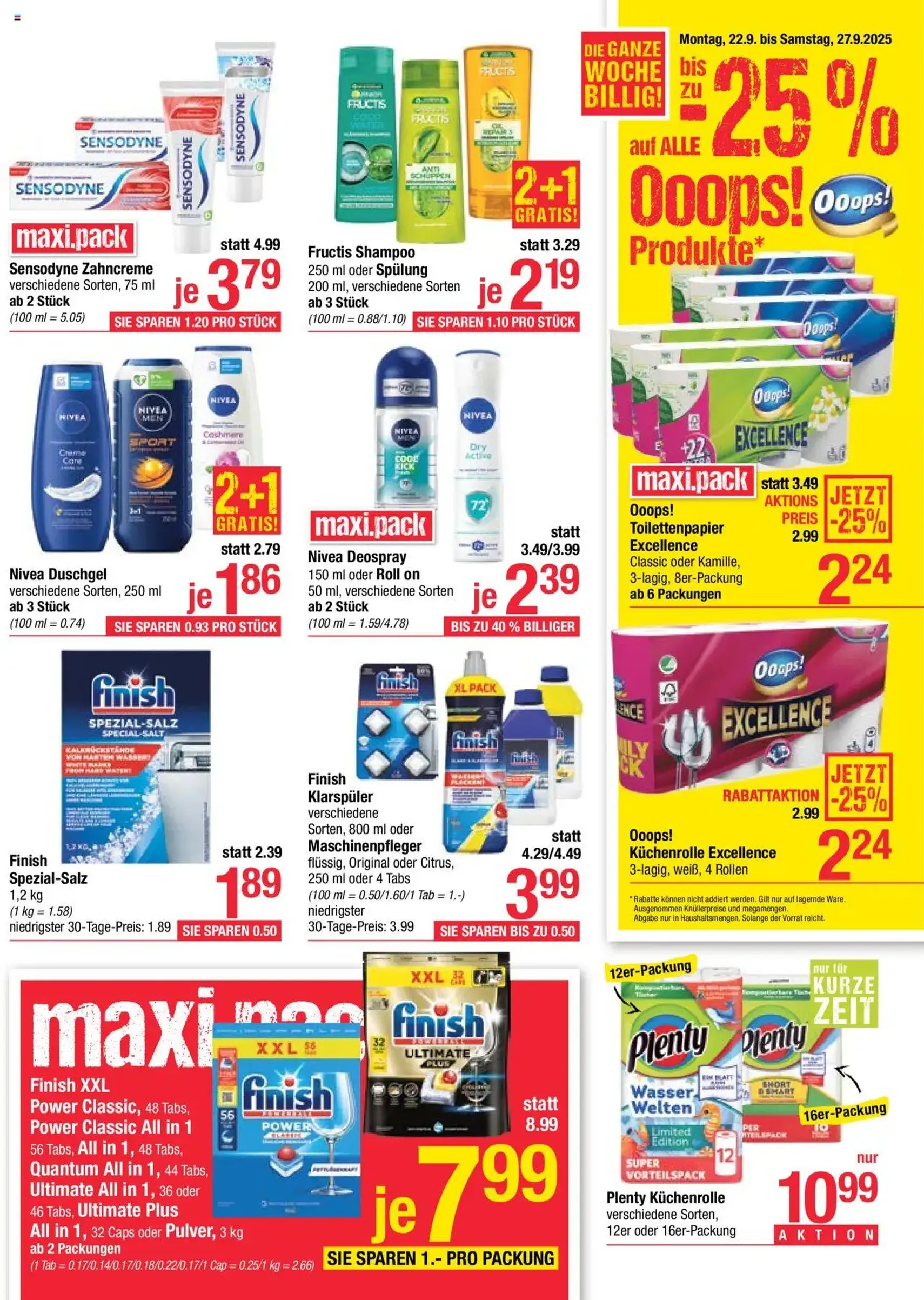 Maximarkt Flugblatt - Gültiger Prospekt ab 22.09.2025, Seite 11 von insgesamt 16