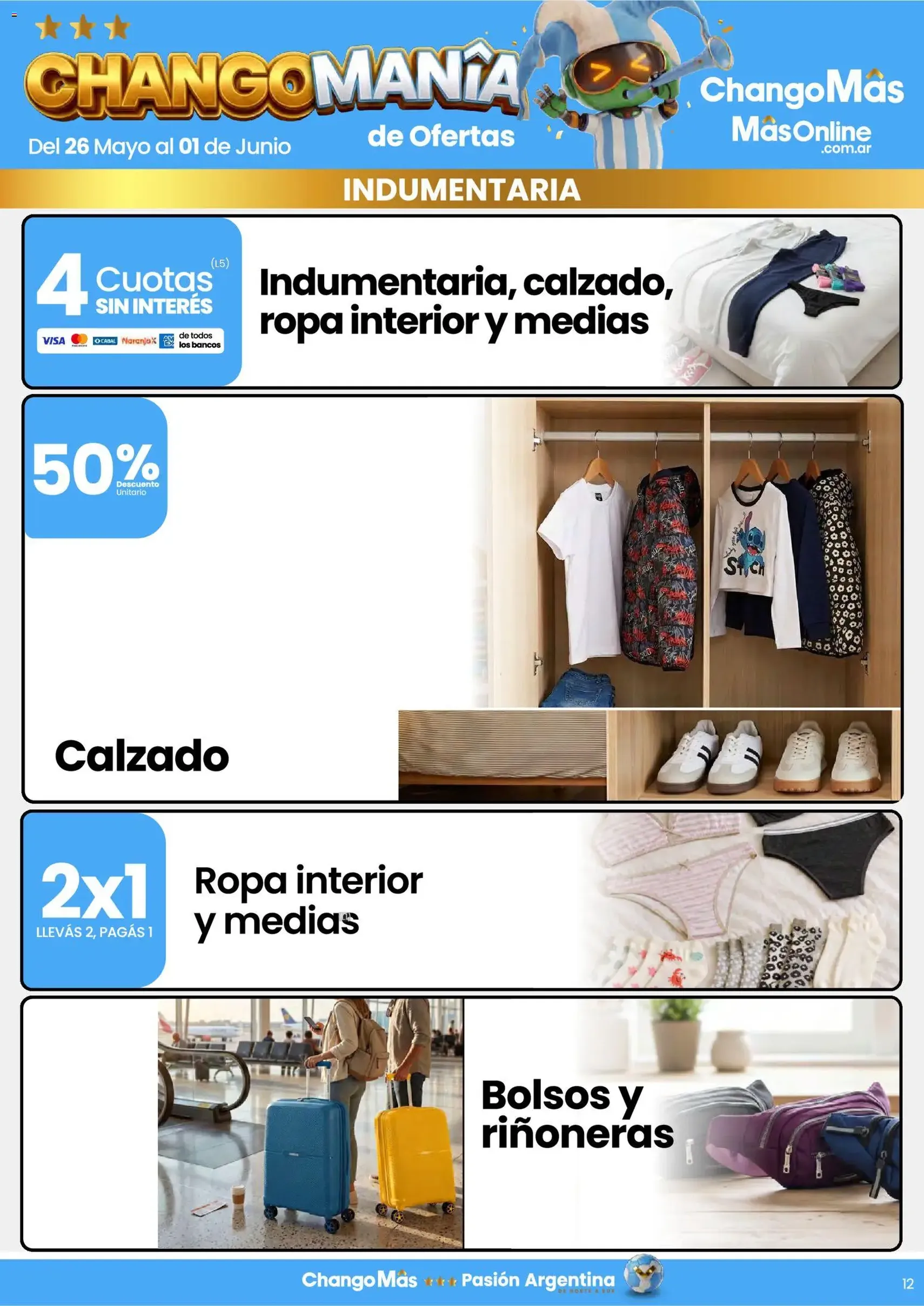 Changomas ofertas - folleto válido desde 26/05/2026 página 12 de 16