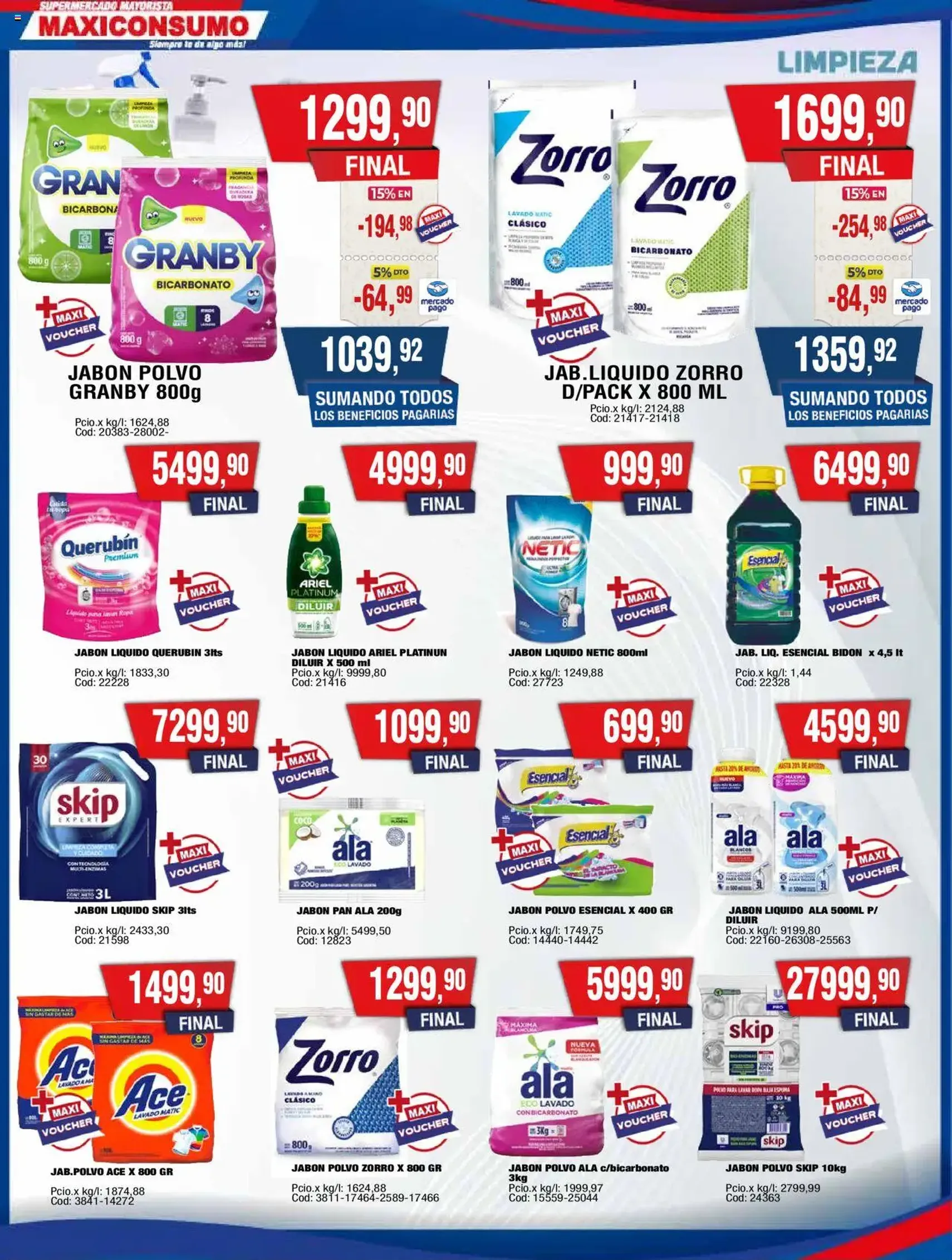 Maxiconsumo ofertas - folleto válido desde 06/10/2025 página 22 de 33 Maxiconsumo ofertas - folleto válido desde 06/10/2025 página 22 de 33