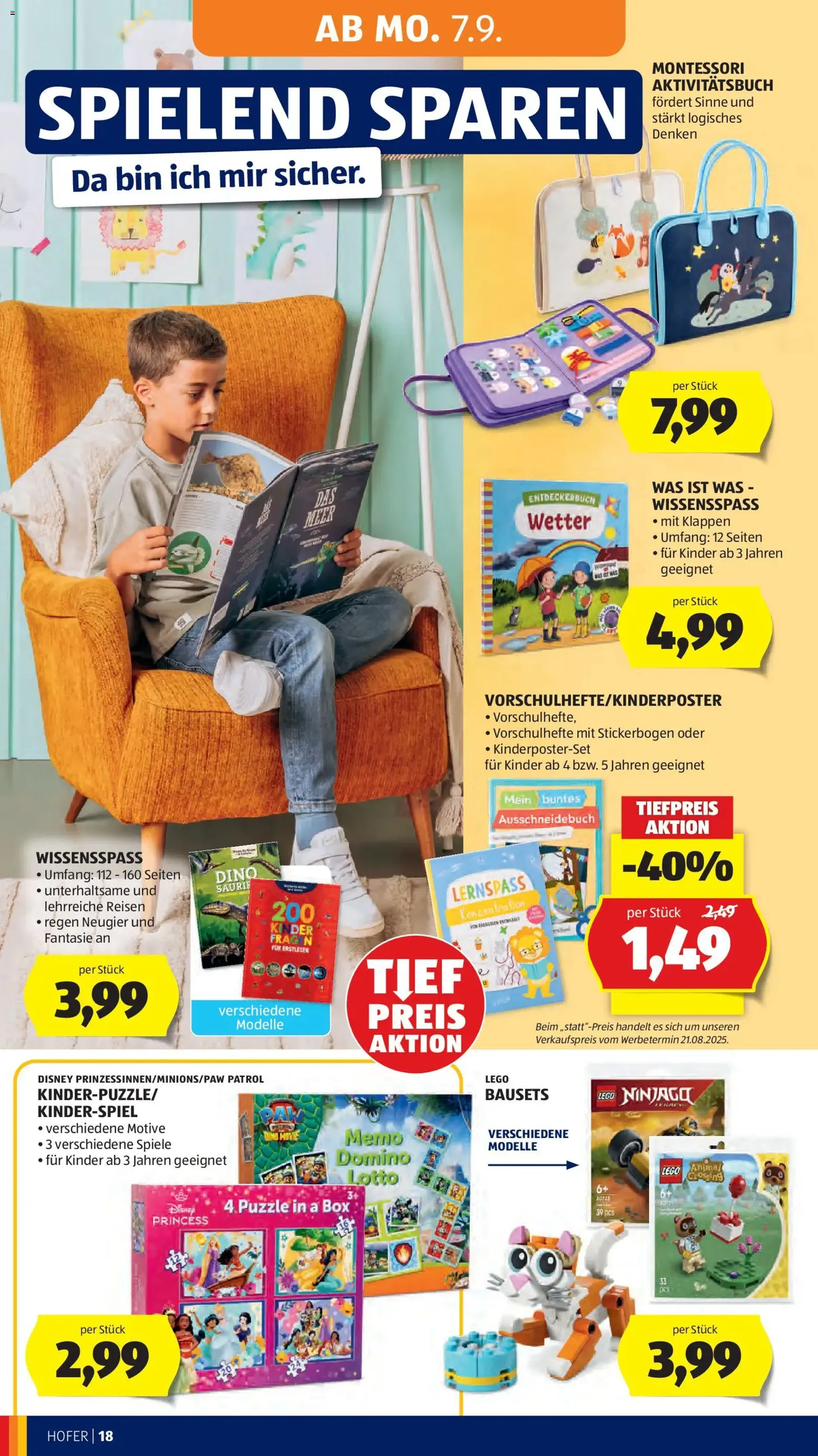 Hofer Flugblatt - Gültiger Prospekt ab 04.09.2026, Seite 26 von insgesamt 44