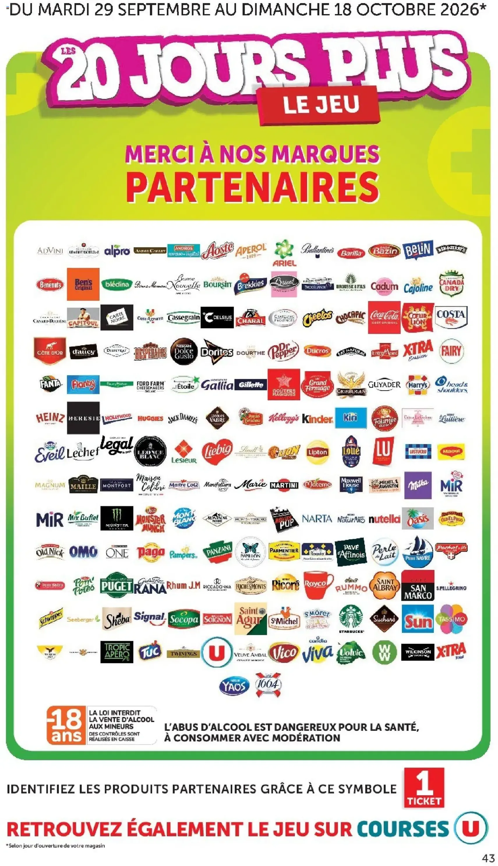 Super U catalogue - brochure valable à partir du 06/10/2026, page 43 sur 44