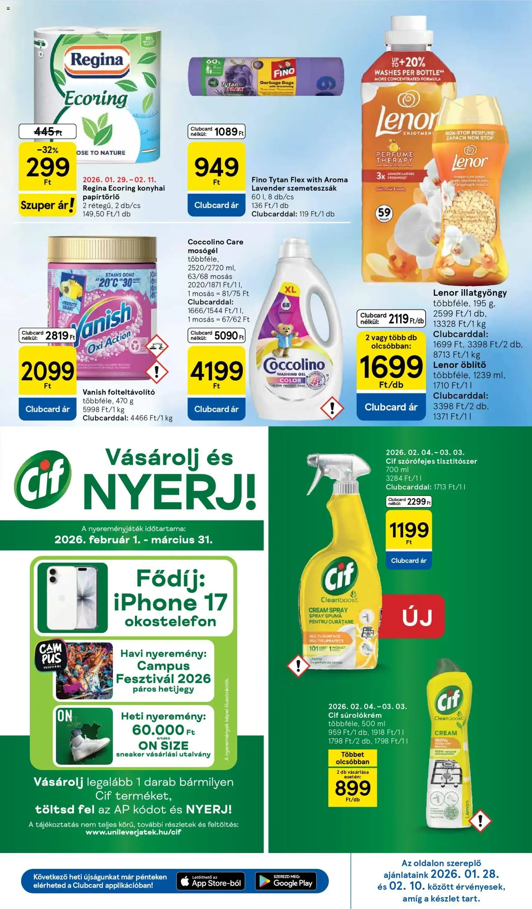 Tesco Hipermarket - Akciós újság - 2026.02.05. érvényes szórólap 27 oldal 32 oldalból