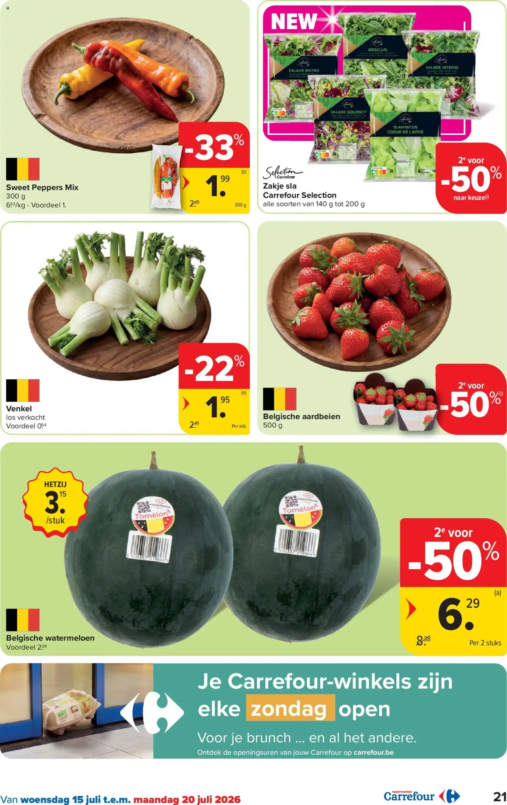 Carrefour folder week 29 - geldige folder vanaf 15/07/2026 pagina 21 van 45