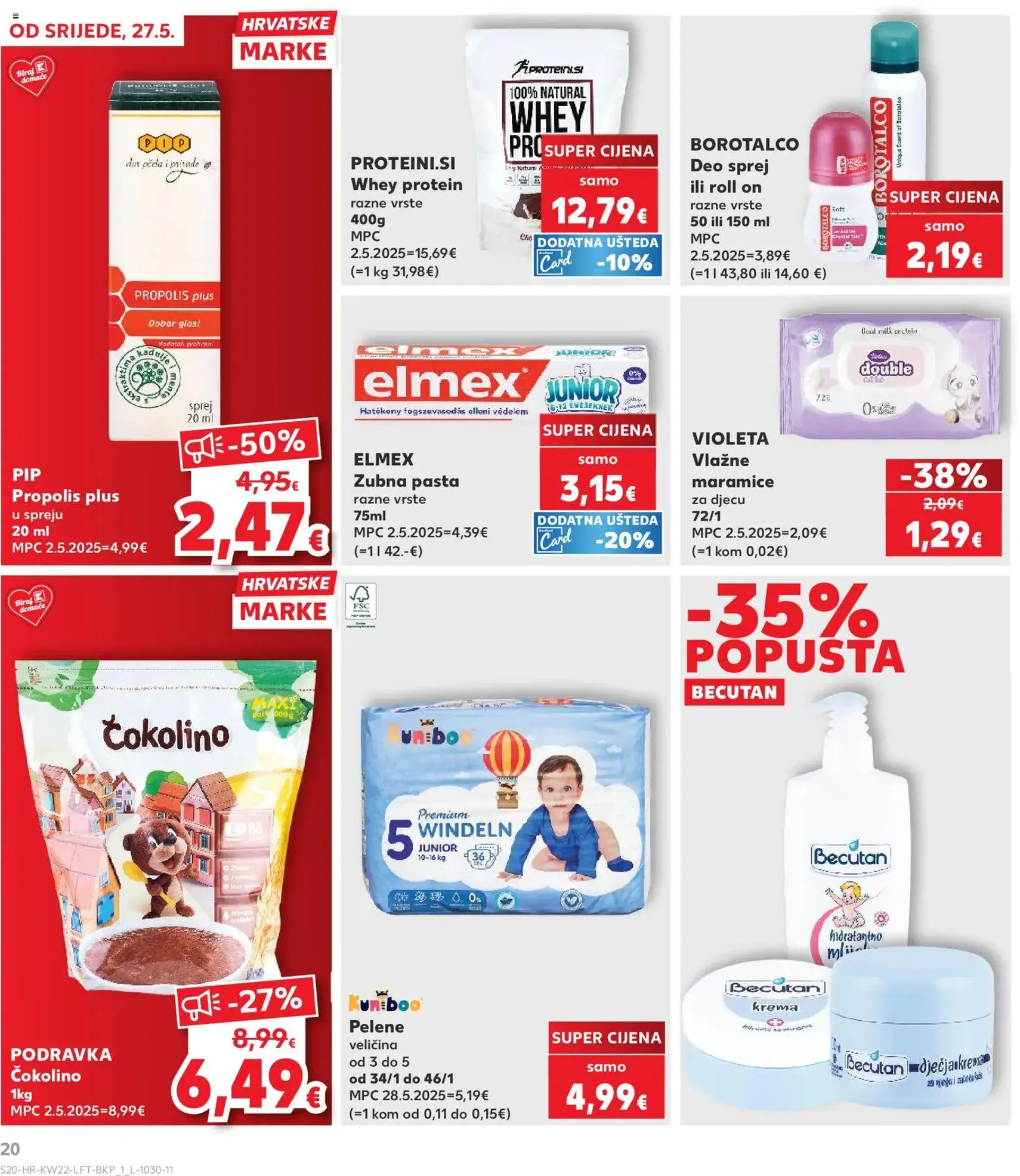 Kaufland HR akciós újság - 2026.05.27. érvényes szórólap 20 oldal 32 oldalból