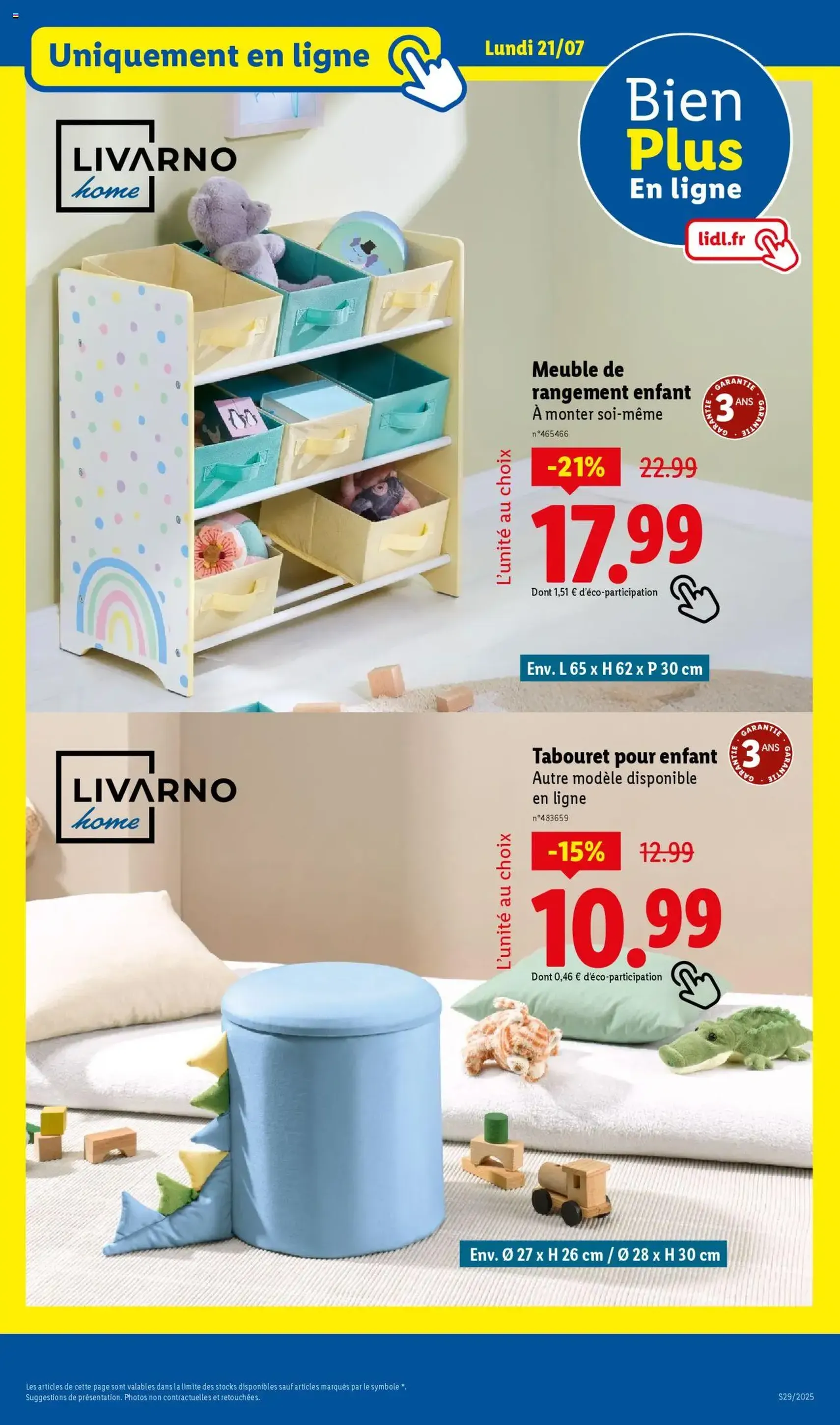 LIDL catalogue semaine 28 - brochure valable à partir du 17/07/2025, page 75 sur 82 LIDL catalogue semaine 28 - brochure valable à partir du 17/07/2025, page 75 sur 82