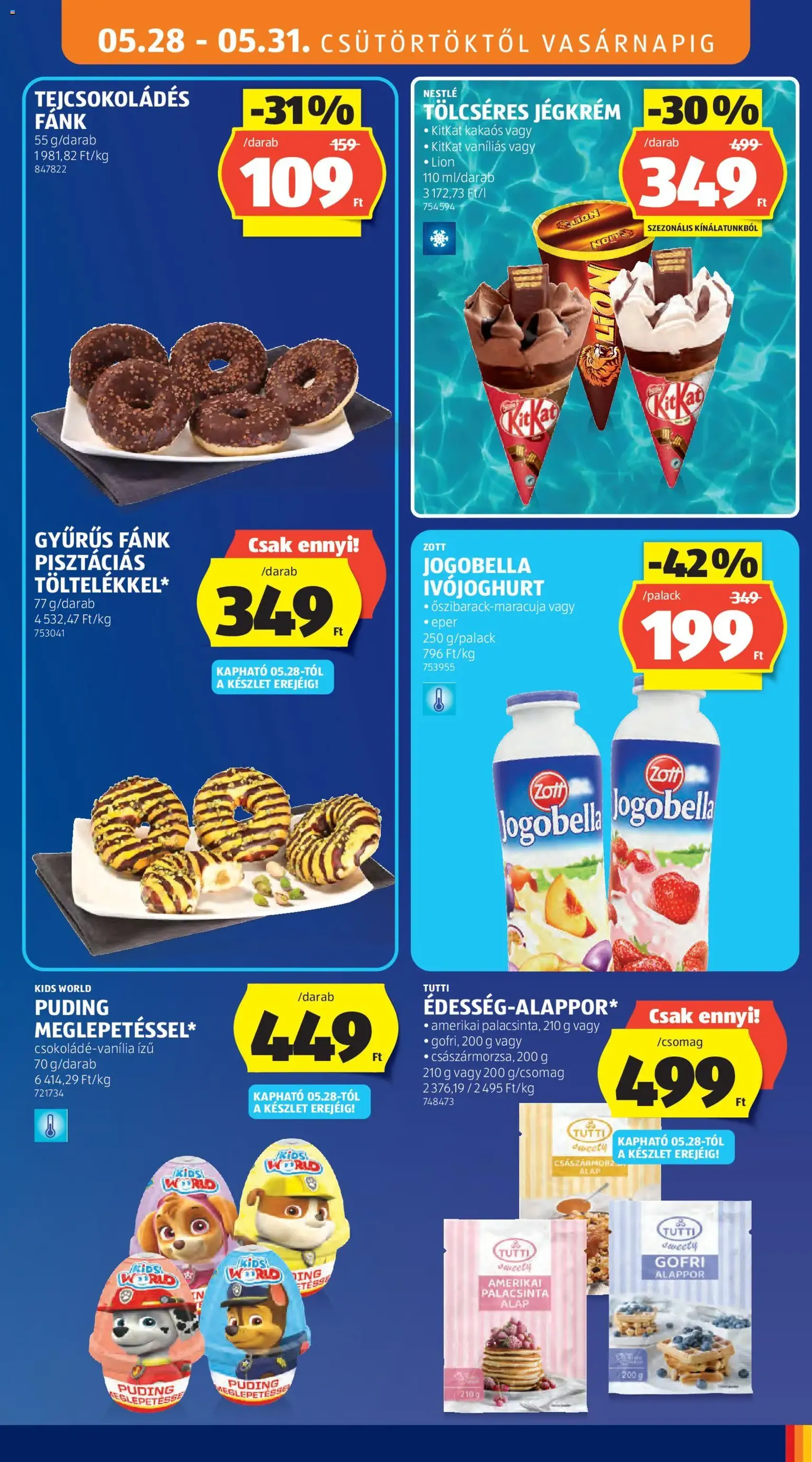 Aldi akciós újság - 2026.05.28. érvényes szórólap 15 oldal 60 oldalból