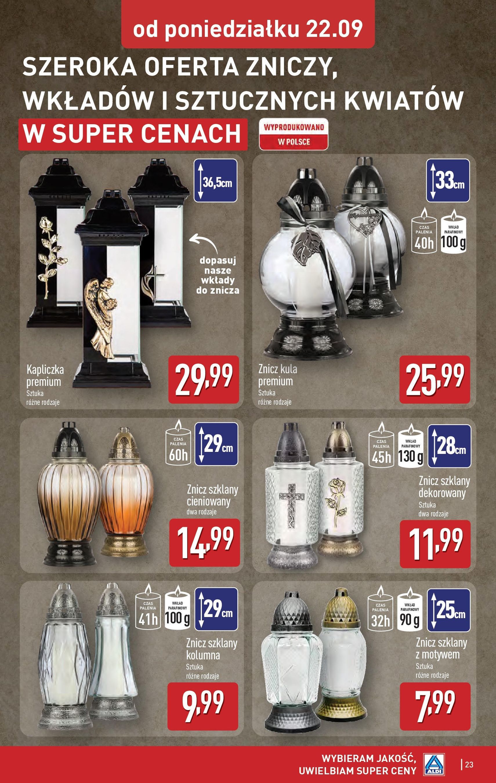 Aldi Gazetka - ważny gazetka od 22.09.2025 strona 23 z 41 Aldi Gazetka - ważny gazetka od 22.09.2025 strona 23 z 41