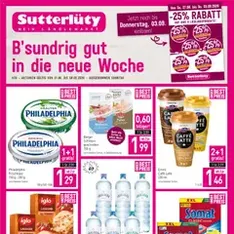 Sutterlüty Flugblatt - Prospekt Vorschau gültig ab 31.08.2026