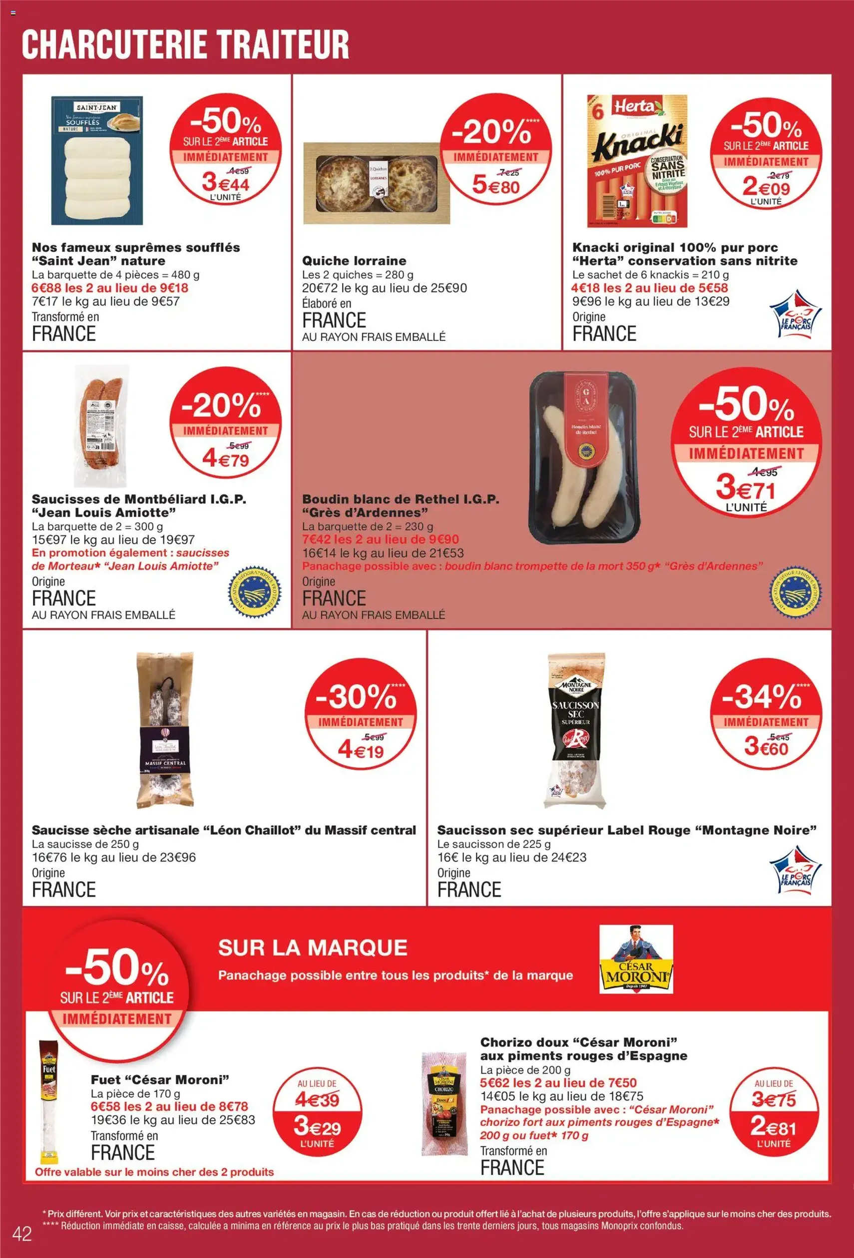 Monoprix catalogue - brochure valable à partir du 20/10/2026, page 42 sur 58