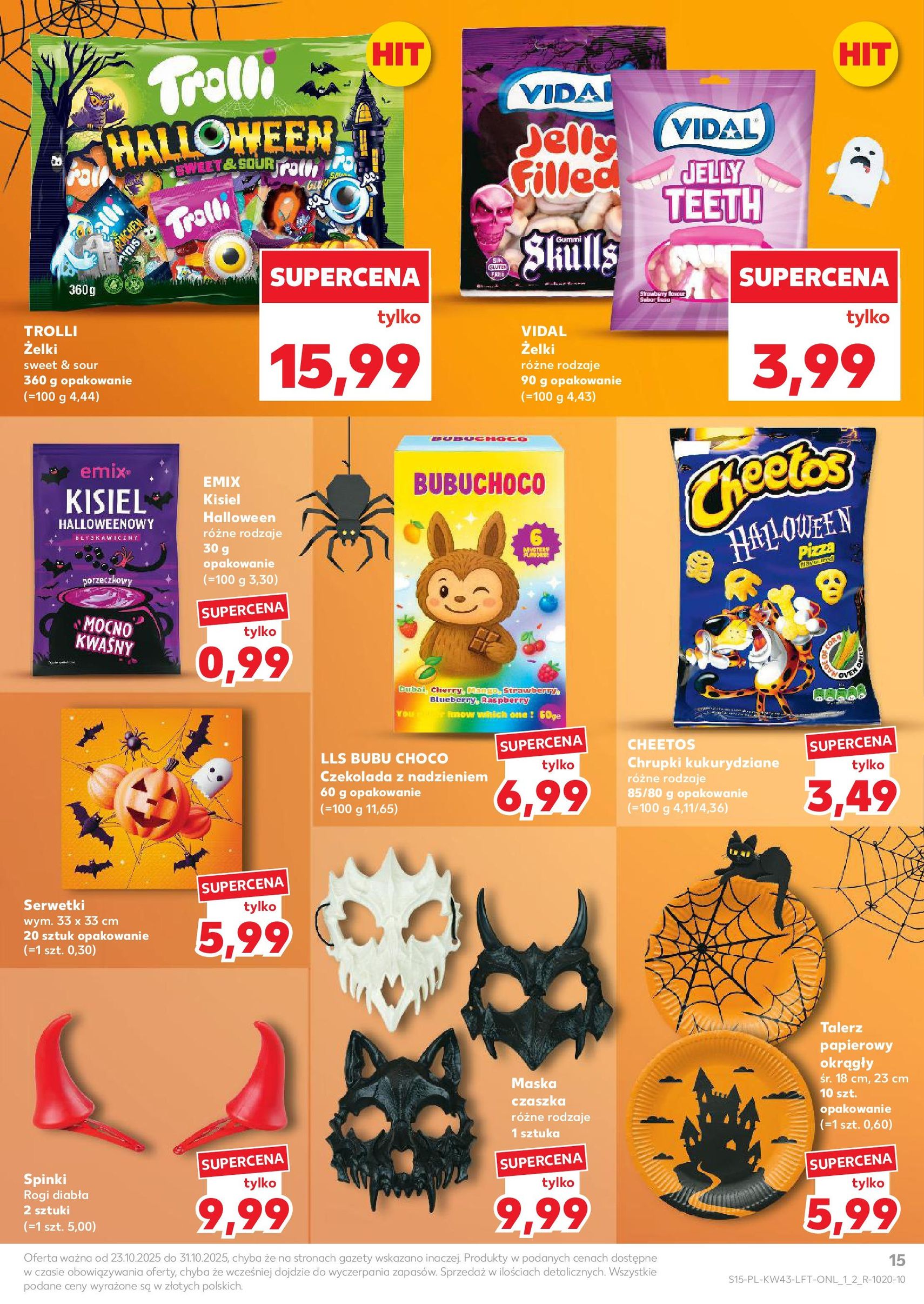 Kaufland gazetka - ważny gazetka od 23.10.2025 strona 15 z 67 Kaufland gazetka - ważny gazetka od 23.10.2025 strona 15 z 67