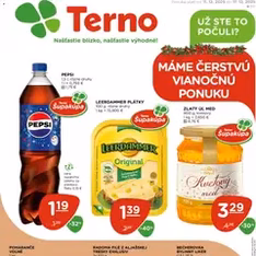 Terno leták - náhľad letáku platný od 11.12.2025