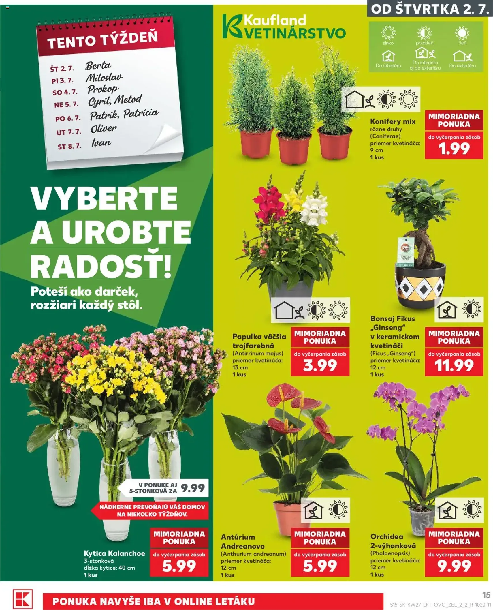 Kaufland SK akciós újság - 2026.07.02. érvényes szórólap 15 oldal 80 oldalból