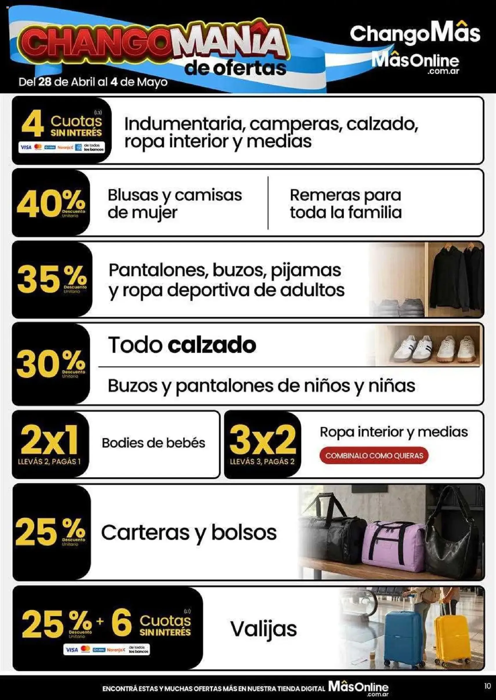 Changomas ofertas - folleto válido desde 05/05/2026 página 10 de 17