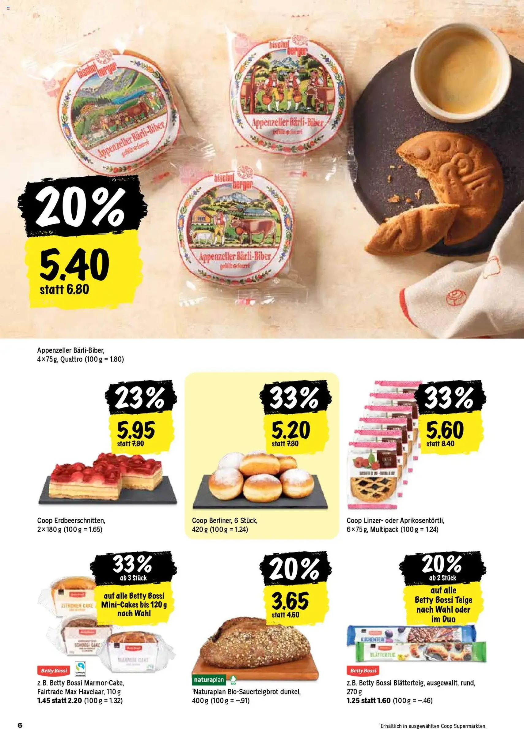 Coop aktionen - Gültiger Prospekt ab 23.04.2026, Seite 6 von insgesamt 24