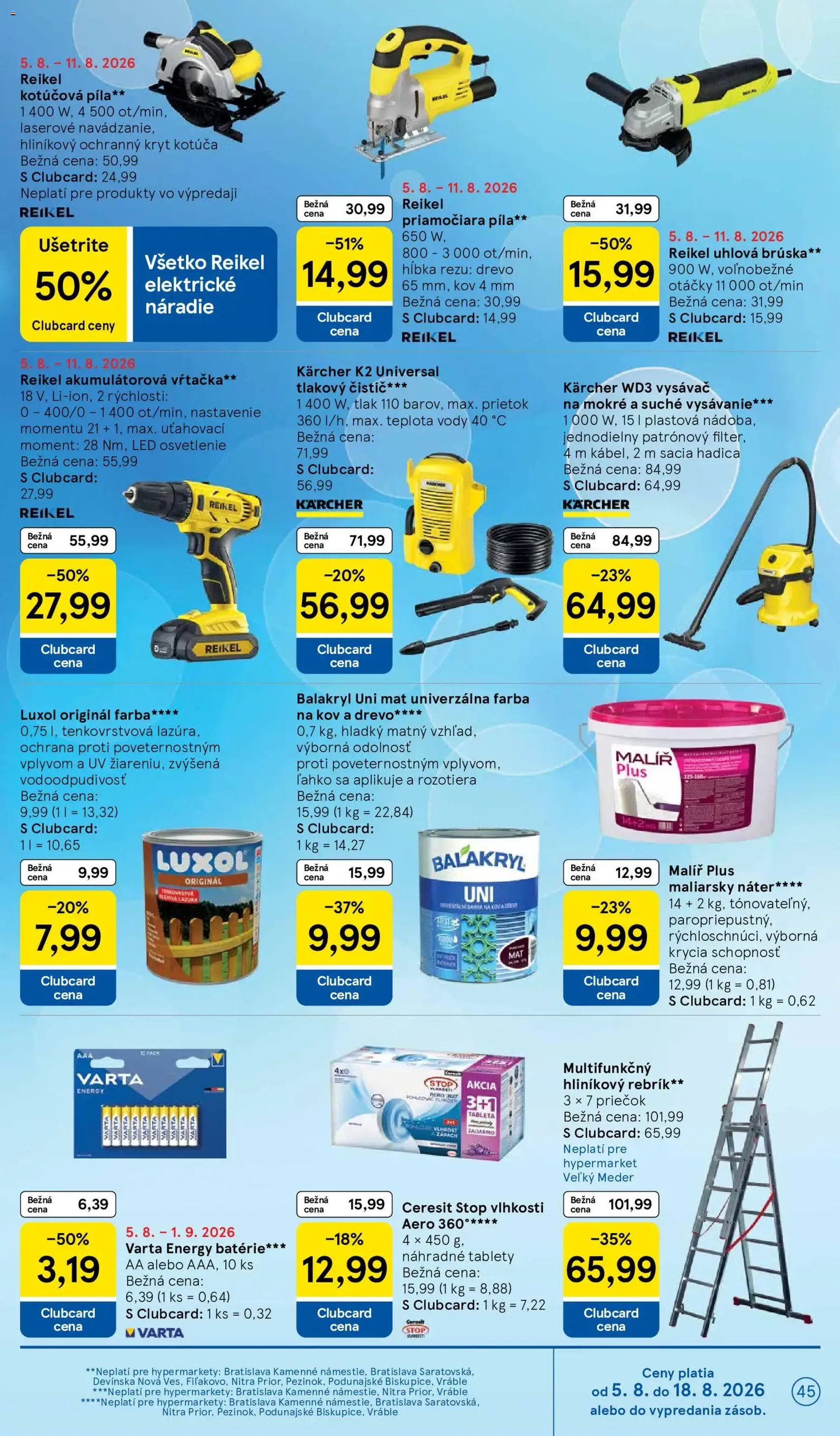 Tesco Hypermarket - leták - platný leták od 05.08.2026 strana 45 z 52