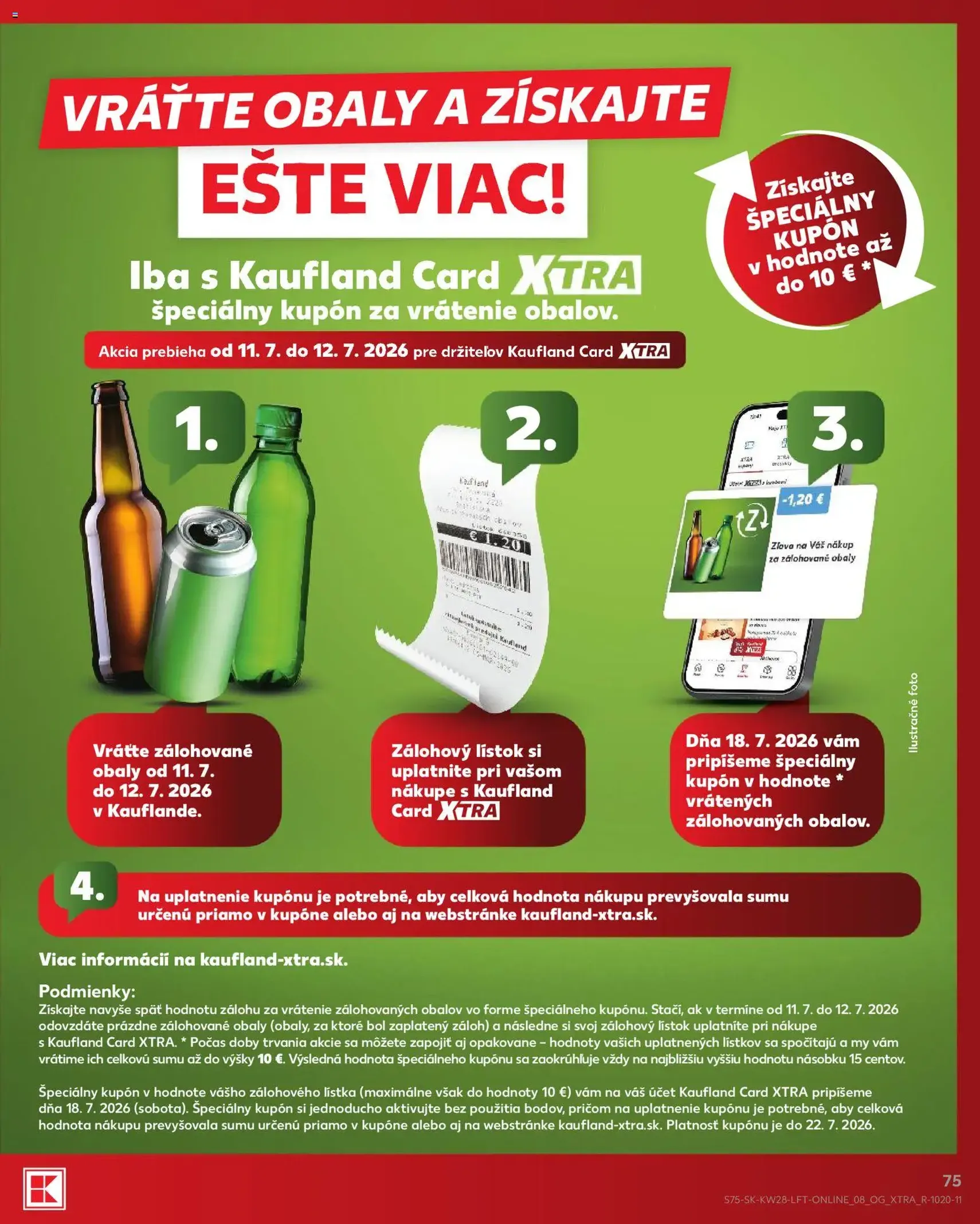Kaufland leták - platný leták od 09.07.2026 strana 75 z 82