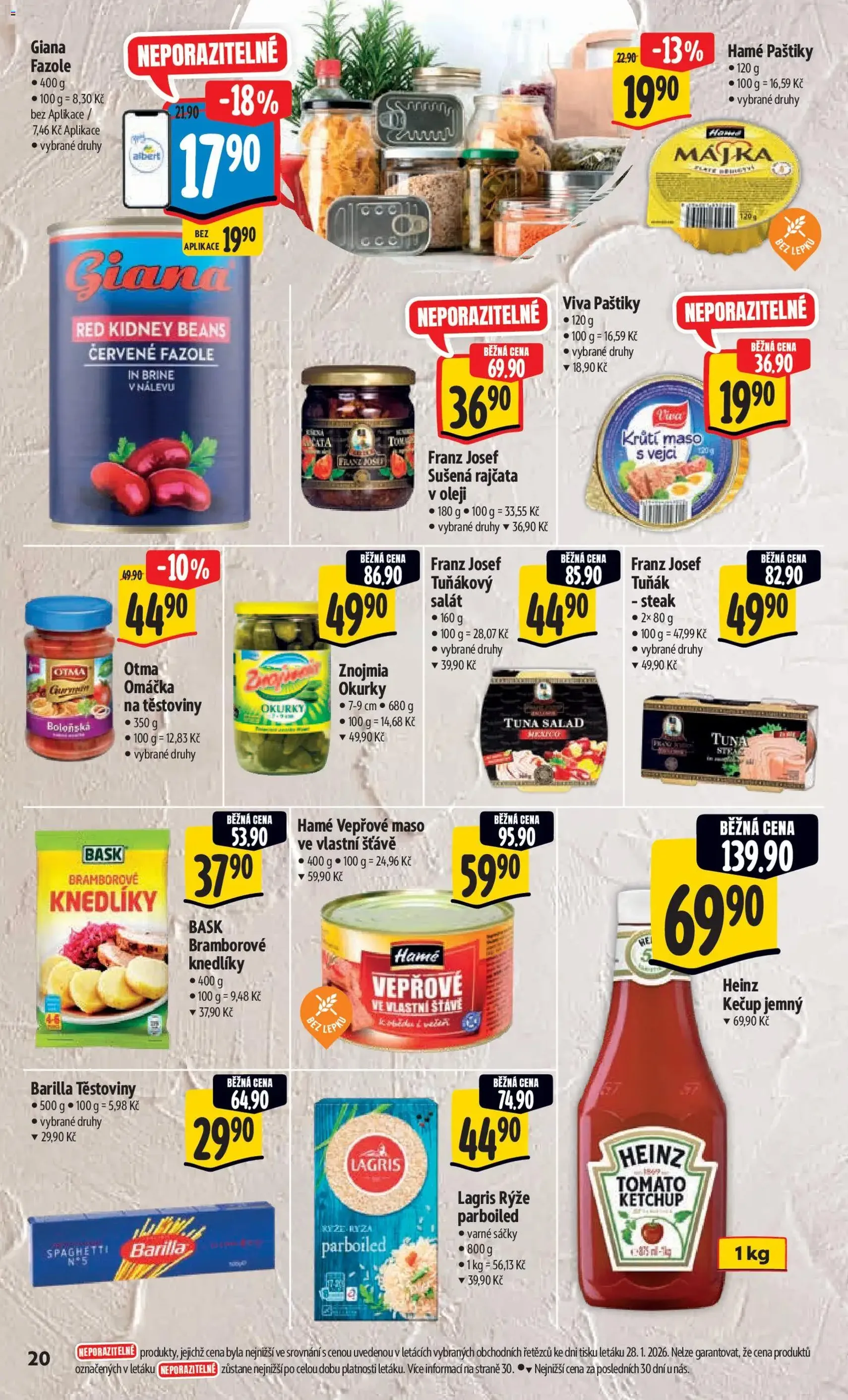 Albert leták - Hypermarket - platný leták od 04.02.2026 strana 28 z 50