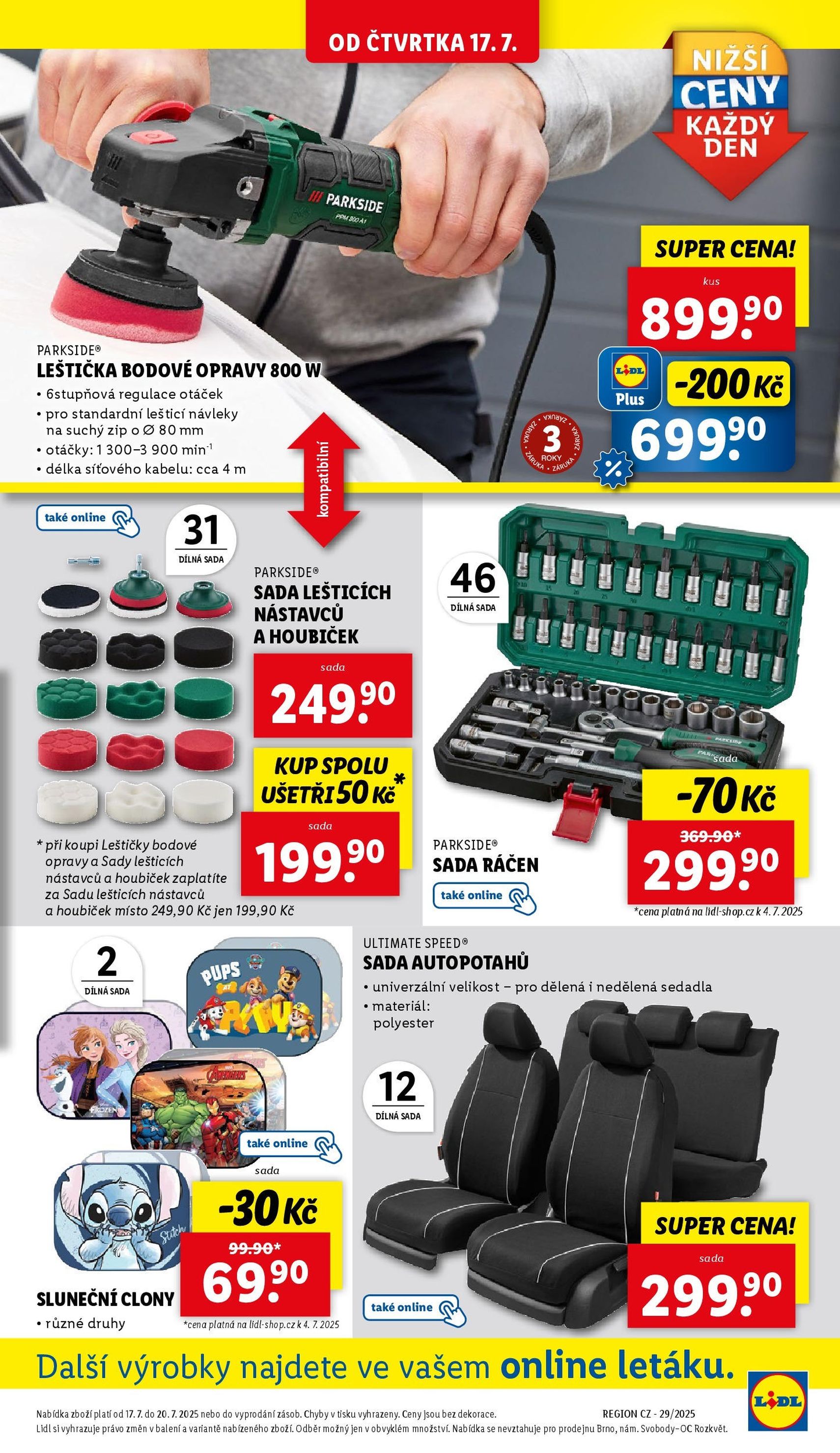 Lidl leták - platný leták od 17.07.2025 strana 29 z 43