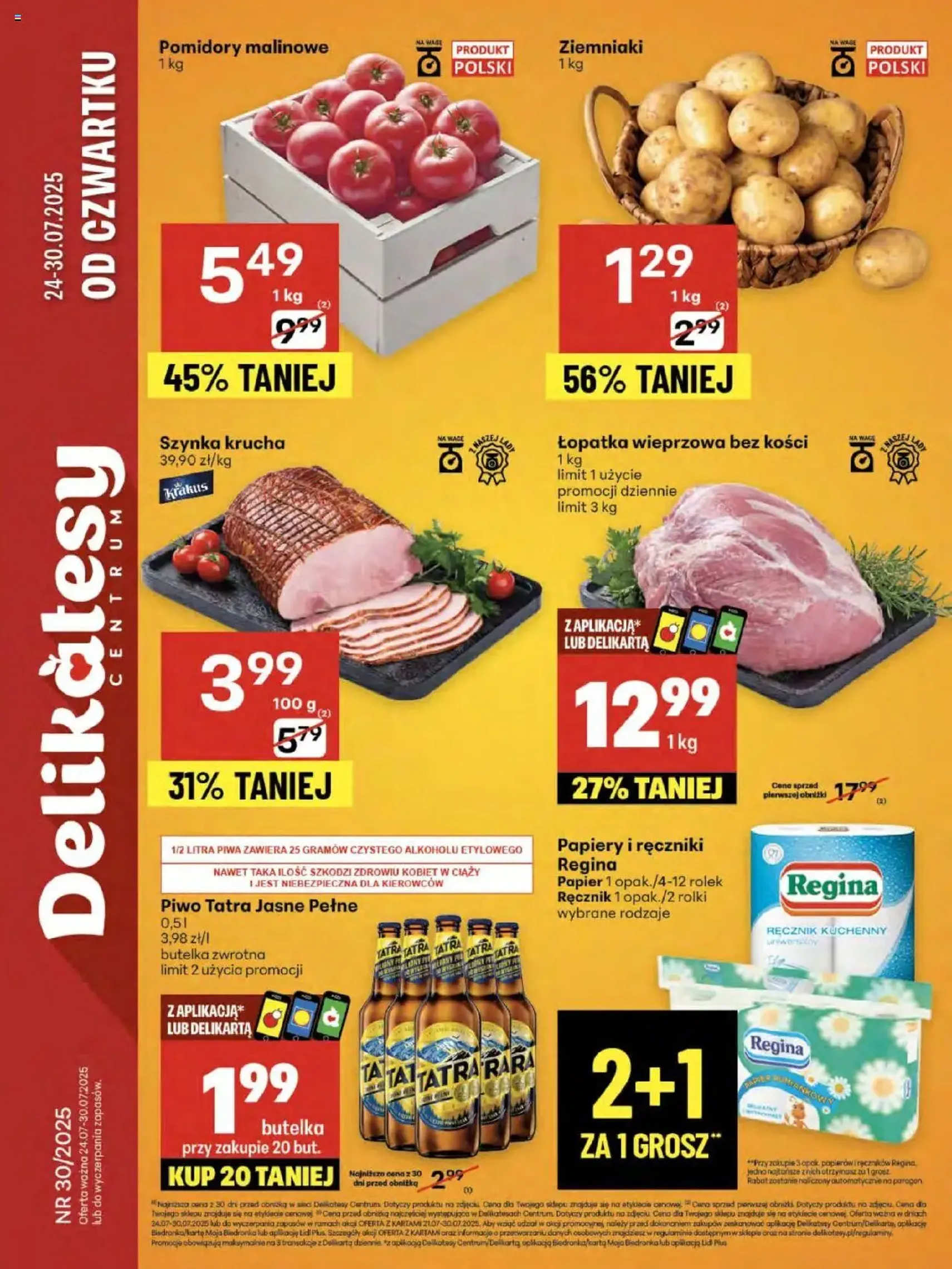 Delikatesy Centrum Gazetka - ważny gazetka od 24.07.2025 strona 1 z 52 Delikatesy Centrum Gazetka - ważny gazetka od 24.07.2025 strona 1 z 52