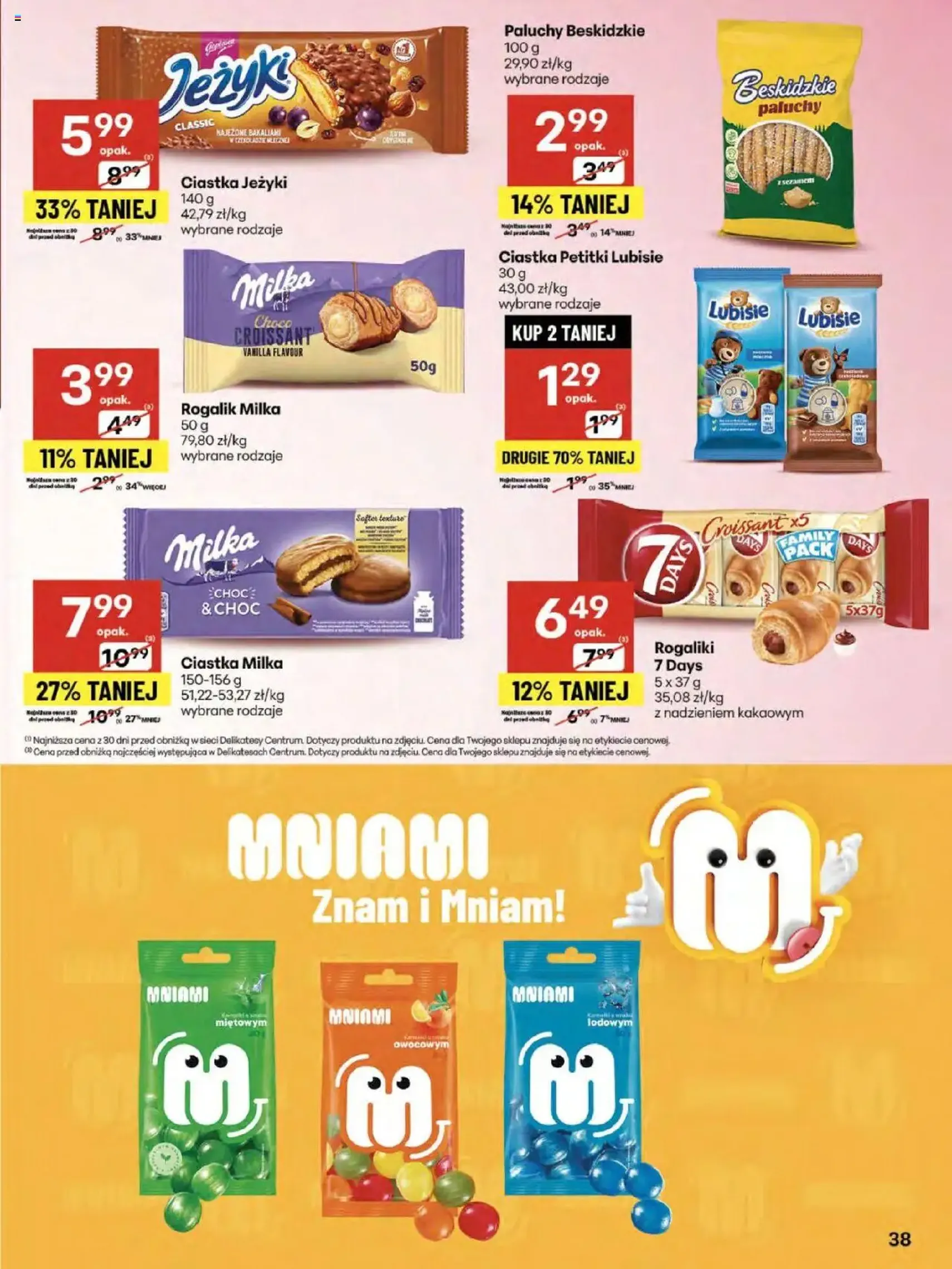 Delikatesy Centrum Gazetka - ważny gazetka od 31.07.2025 strona 38 z 52 Delikatesy Centrum Gazetka - ważny gazetka od 31.07.2025 strona 38 z 52