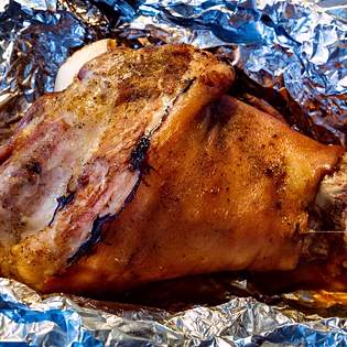 Recipe preview Marinated pork leg for Christmas