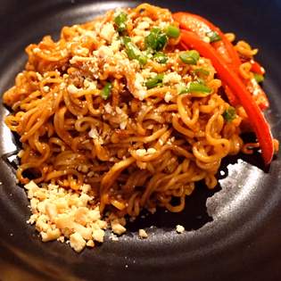 Recipe preview Peanut Butter Sauce Ramen Noodles