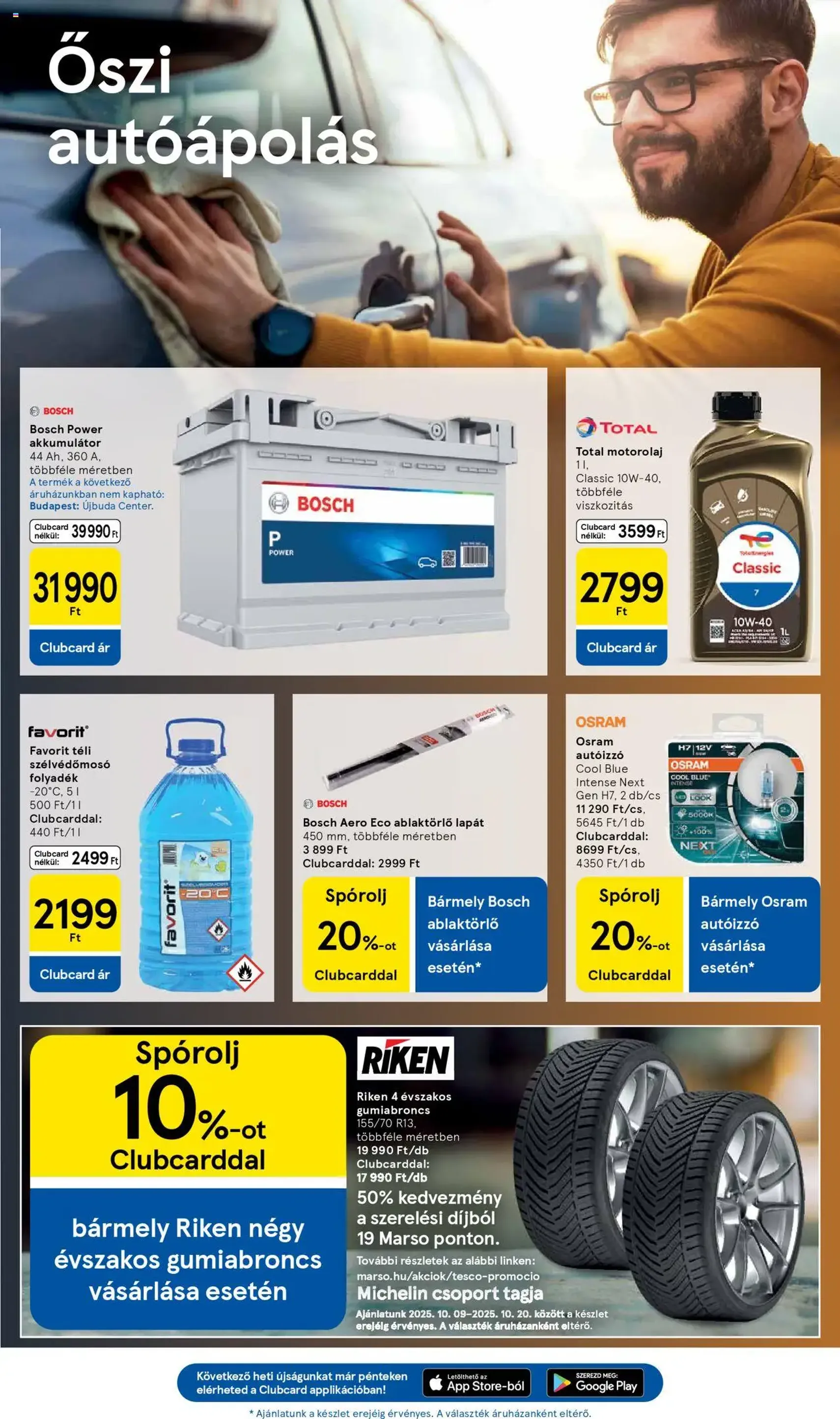 Tesco Hipermarket - Akciós újság - 2025.10.09. érvényes szórólap 15 oldal 32 oldalból