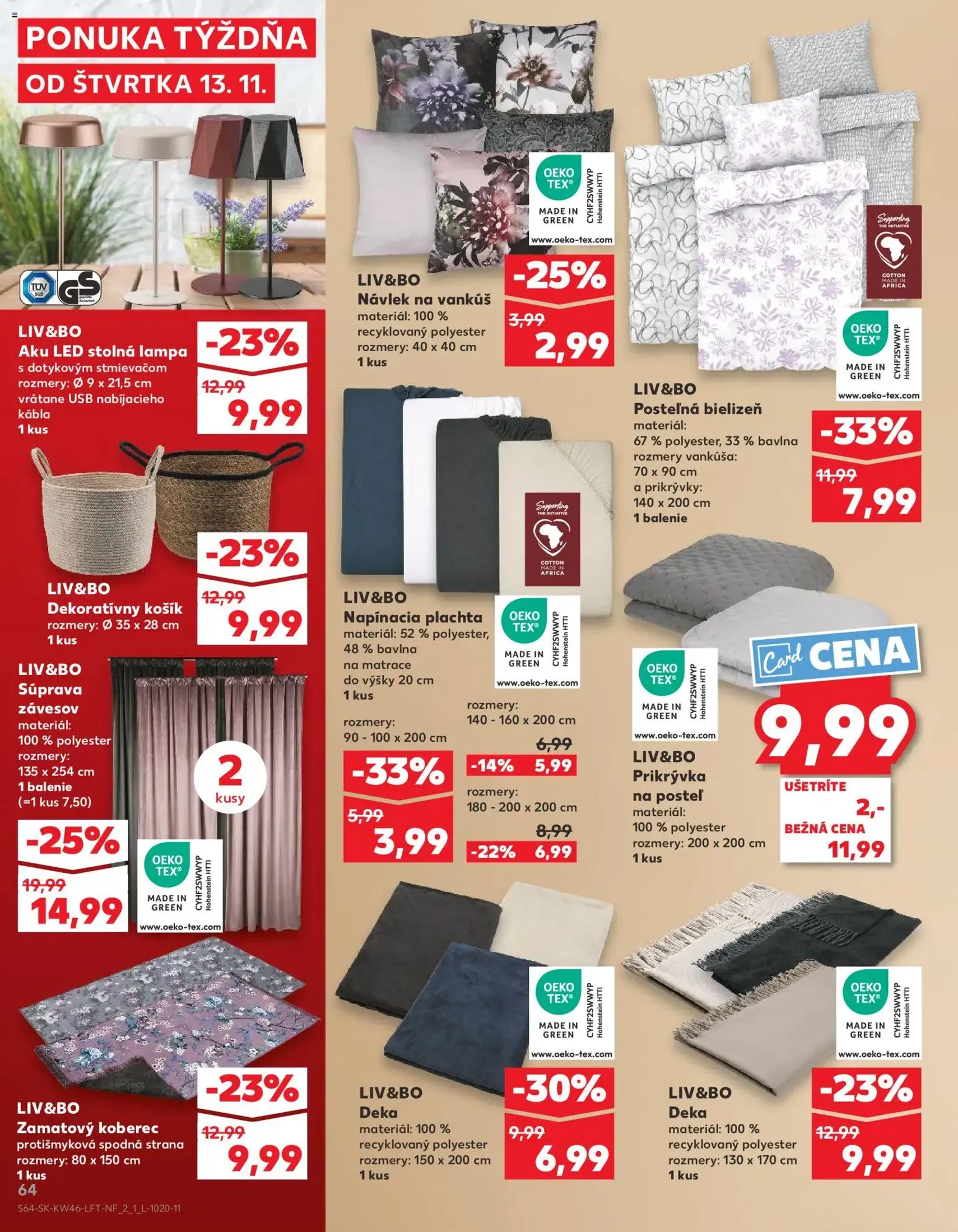 Kaufland leták - platný leták od 13.11.2025 strana 64 z 82