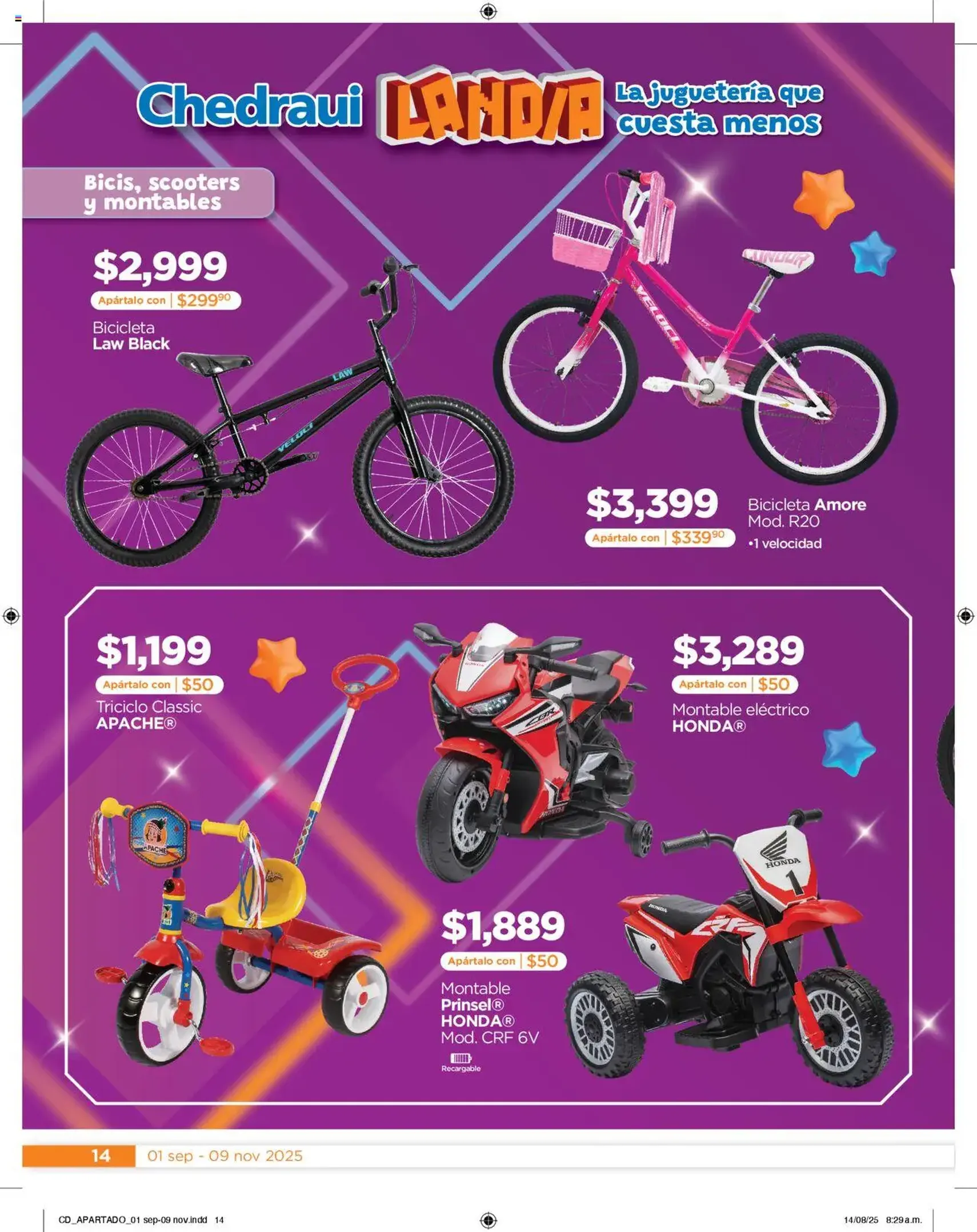 Chedraui - Promociones Cuesta Menos Cumplir Tus Deseos - folleto válido desde 01/09/2025 página 14 de 16