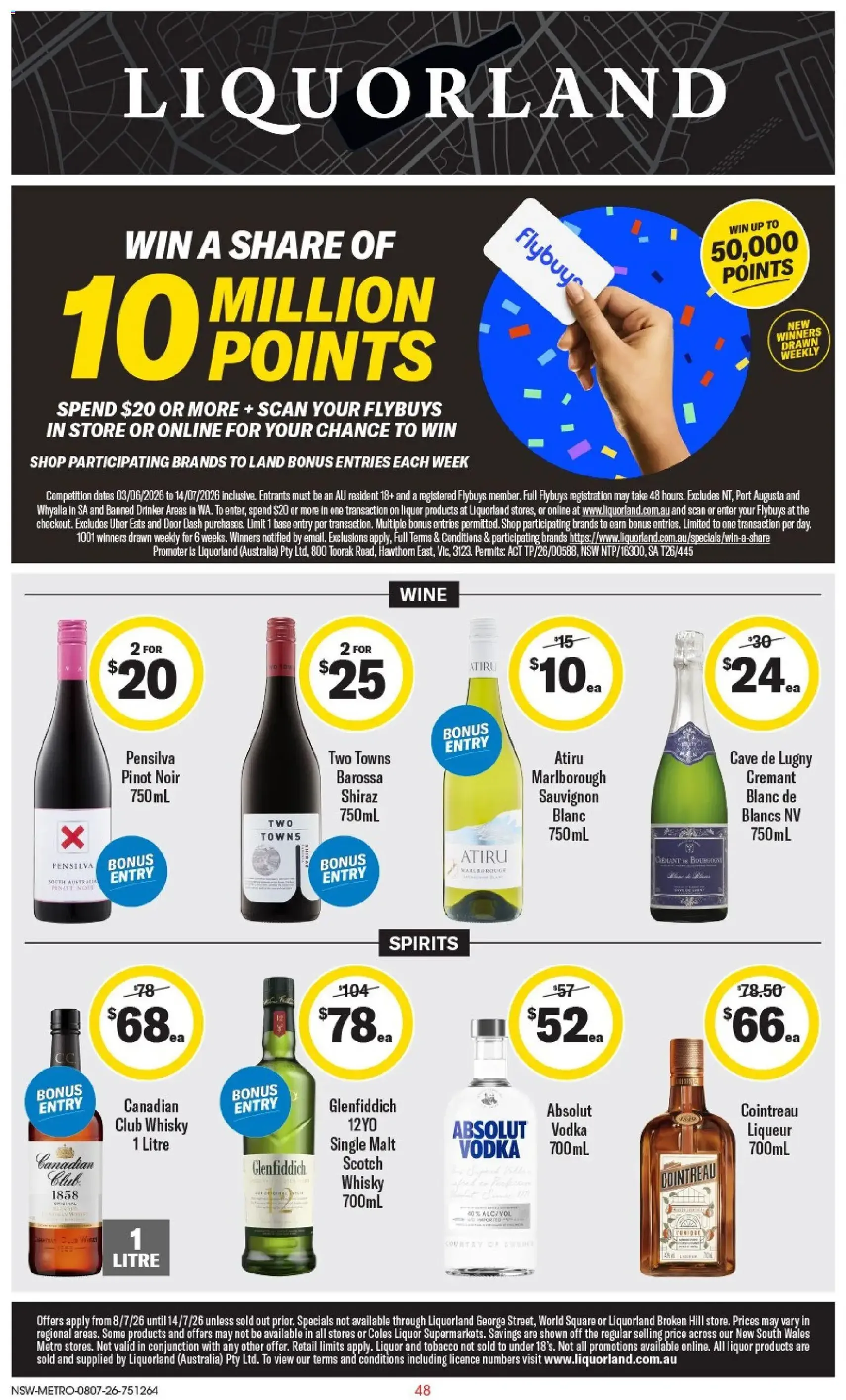 Coles catalogue - valid flyer from 08/07/2026, page 48 of 50