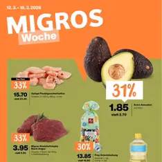 Migros aktionen - Prospekt Vorschau gültig ab 12.03.2026