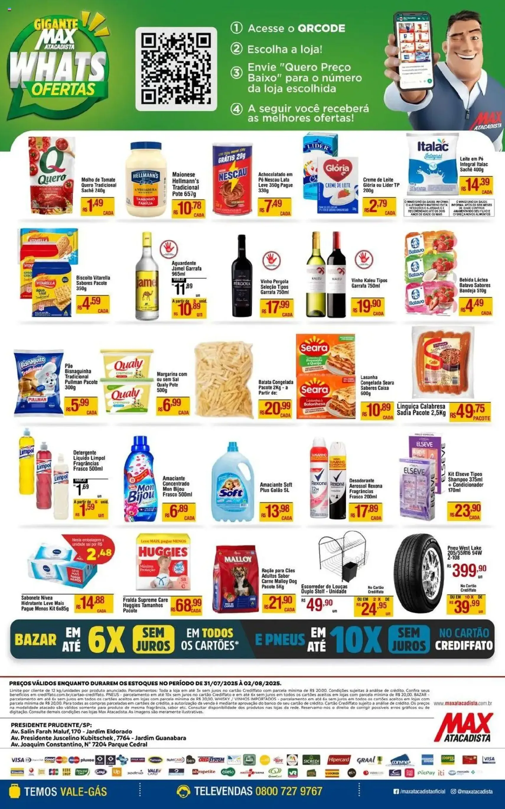 Max Atacadista - Ofertas Saldao - folheto válido a partir de 31/07/2025 página 2 de 2