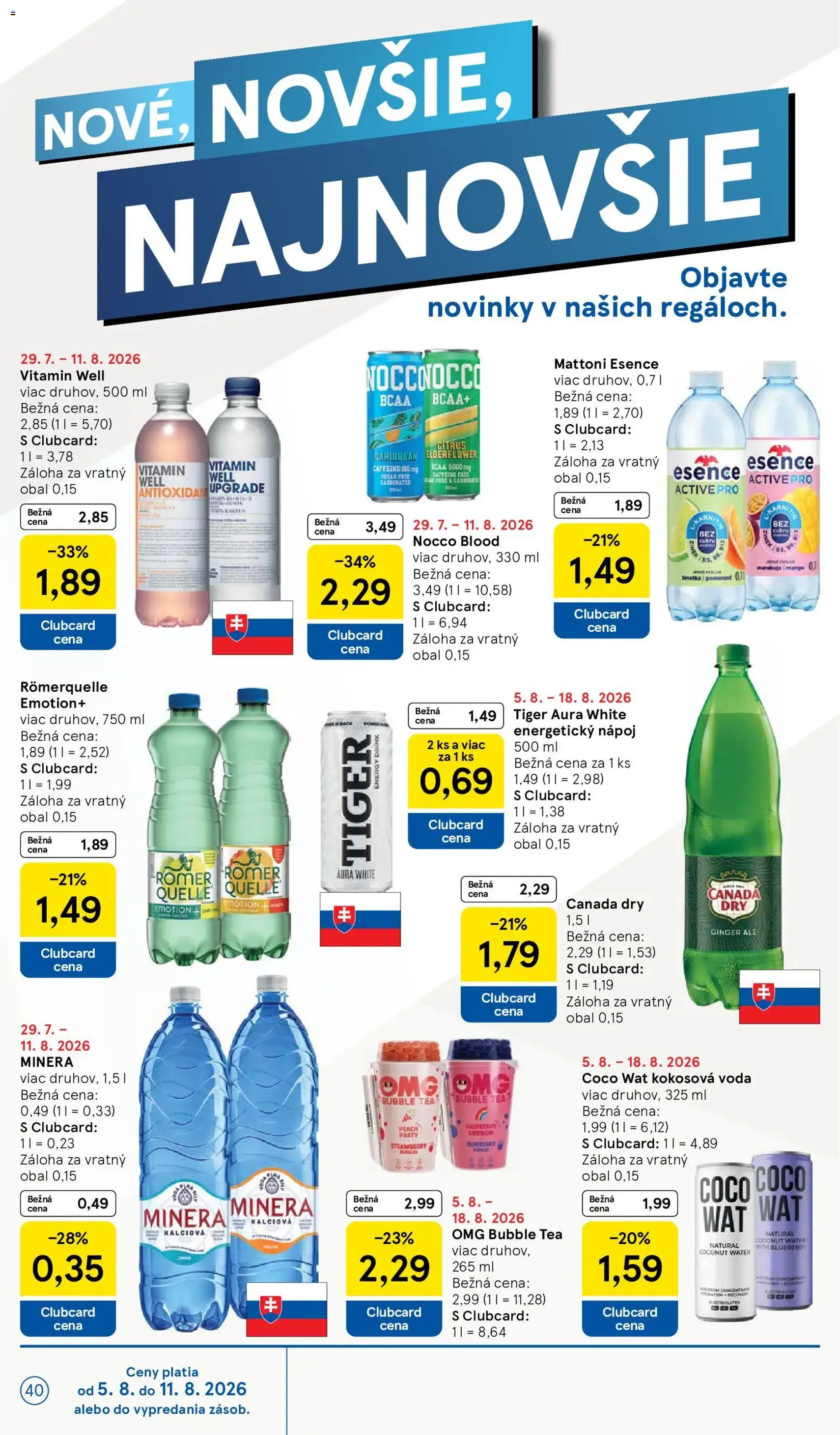 Tesco Hypermarket - leták - platný leták od 05.08.2026 strana 40 z 52