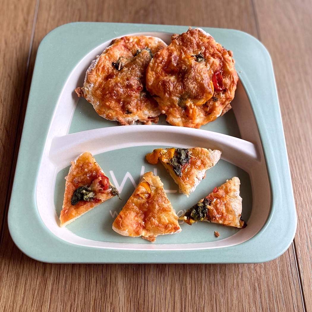 Mini pizza z cotage cheese