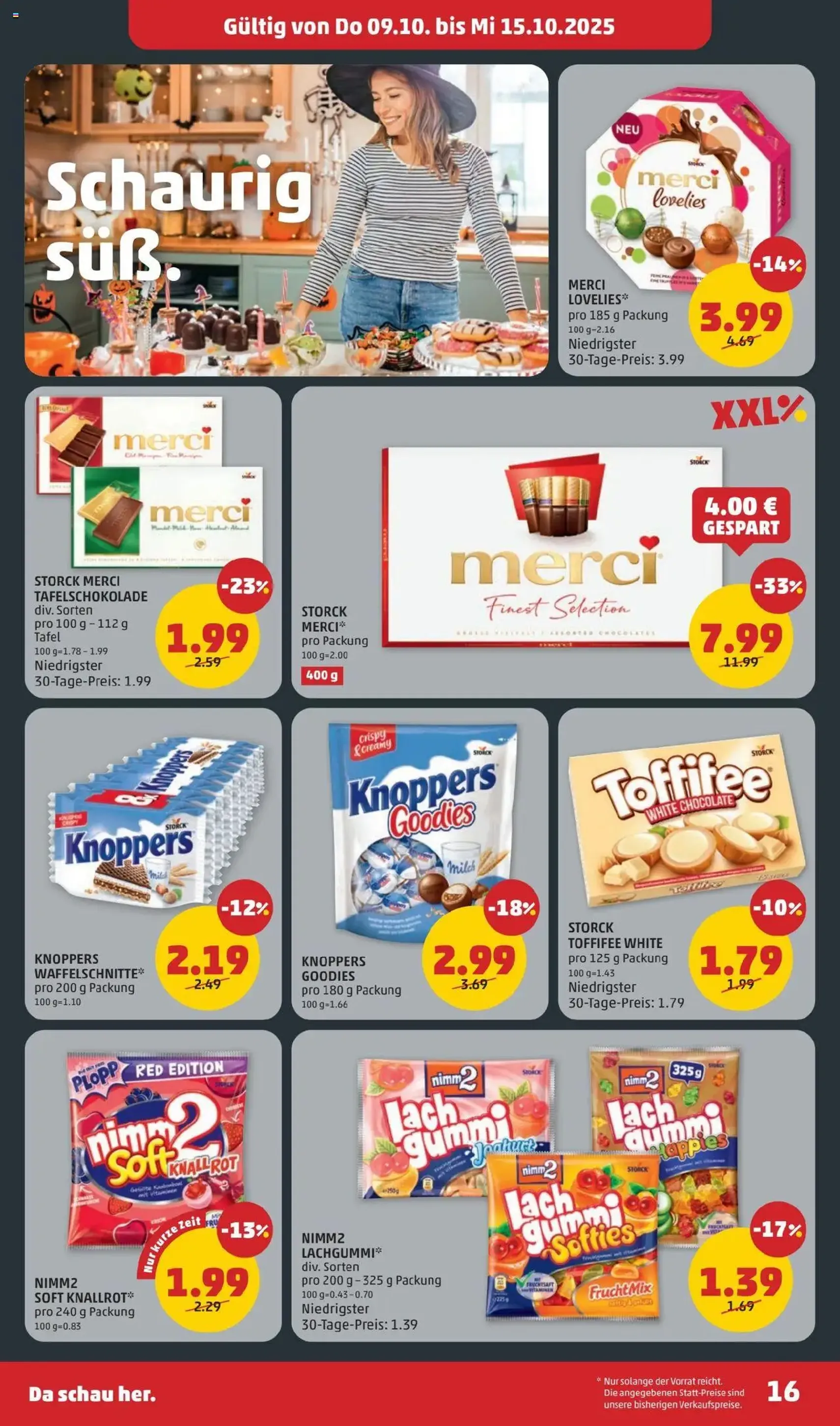 Penny Markt Flugblatt - Gültiger Prospekt ab 09.10.2025, Seite 16 von insgesamt 32