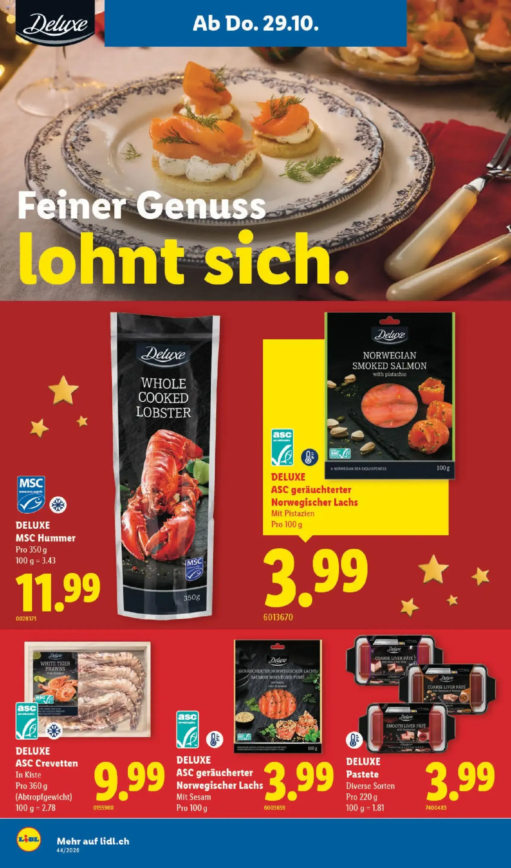 Lidl aktionen - Gültiger Prospekt ab 29.10.2026, Seite 14 von insgesamt 38