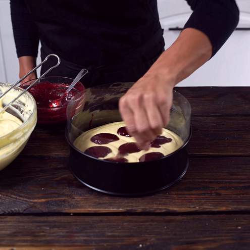 Cheesecake di Halloween - procedimento 1