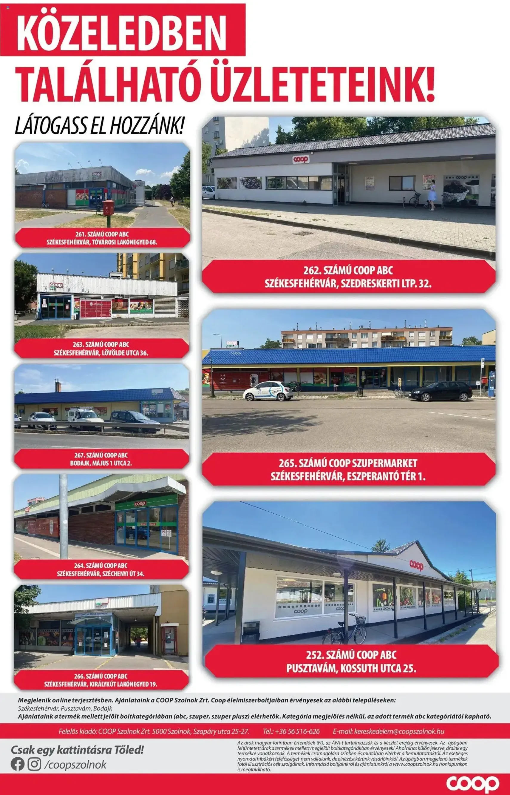 COOP Szolnok akciós újság - 2026.03.05. érvényes szórólap 6 oldal 6 oldalból