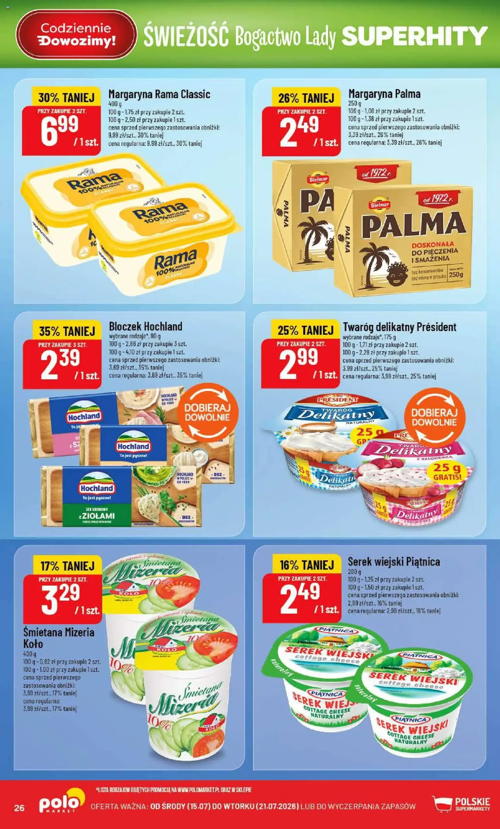 POLOmarket gazetka - ważny gazetka od 15.07.2026 strona 26 z 66