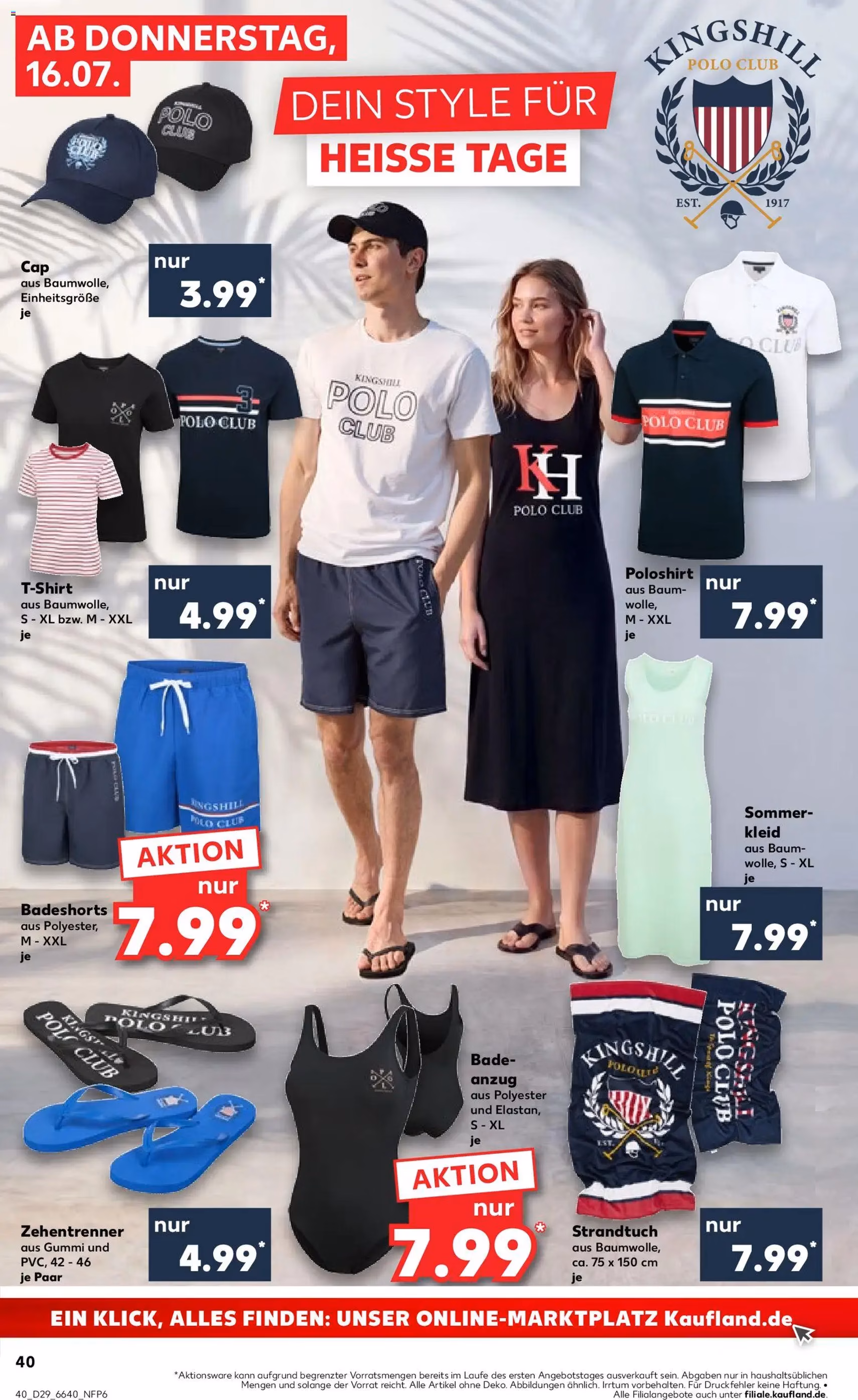Kaufland Prospekt - Gültiger Prospekt ab 16.07.2026, Seite 40 von insgesamt 56