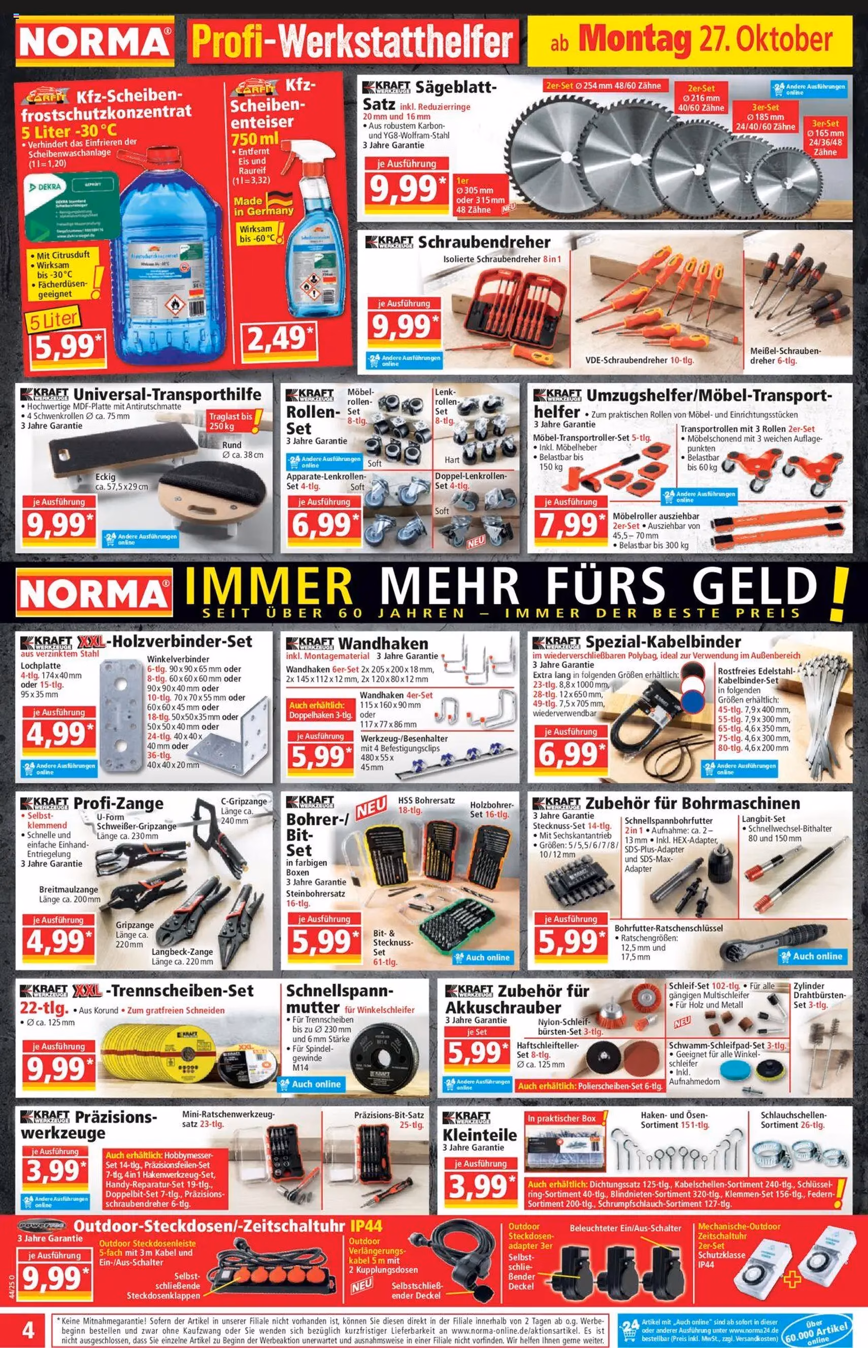 Norma Prospekt - Gültiger Prospekt ab 27.10.2025, Seite 4 von insgesamt 18 Norma Prospekt - Gültiger Prospekt ab 27.10.2025, Seite 4 von insgesamt 18