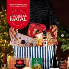 Continente - Cabazes de Natal - pré-visualização do folheto, válido a partir de 06/10/2025