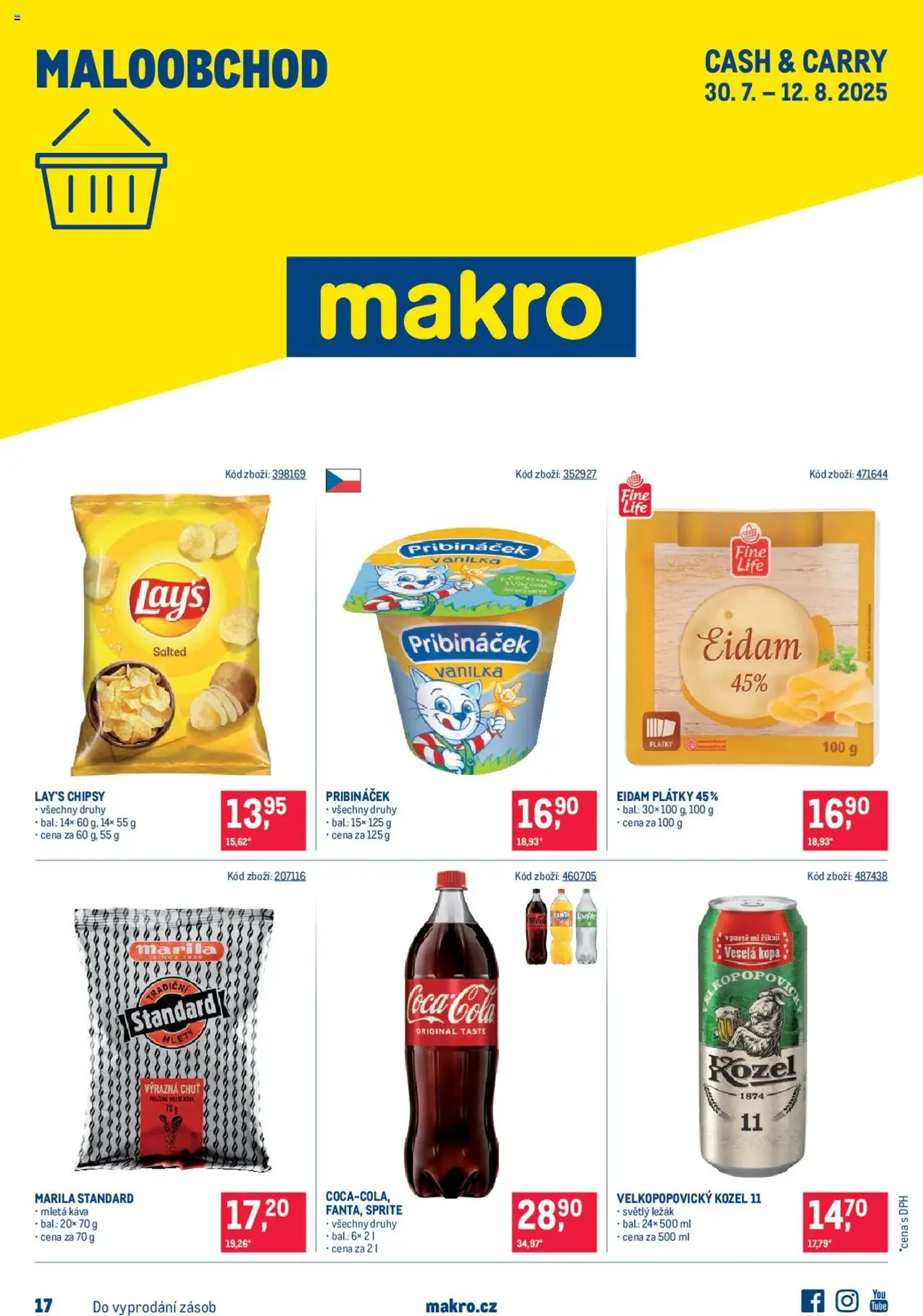Makro leták - Maloobchod - platný leták od 30.07.2025 strana 1 z 17 Makro leták - Maloobchod - platný leták od 30.07.2025 strana 1 z 17