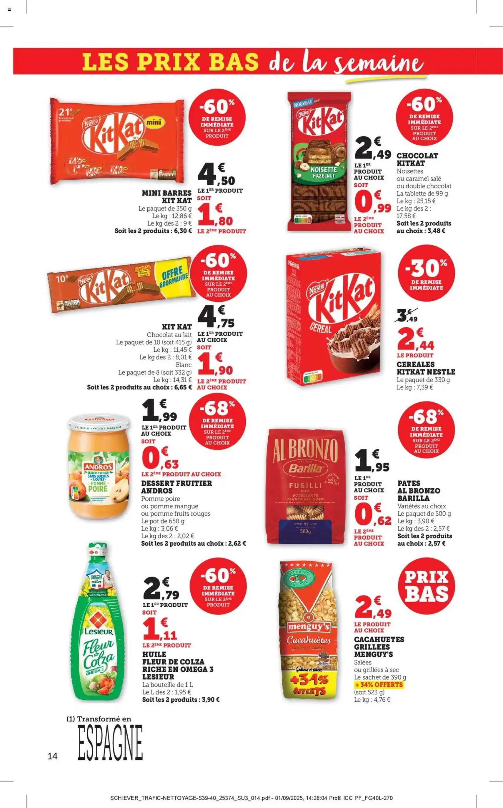 Bi1 catalogue - brochure valable à partir du 22/09/2025, page 14 sur 40