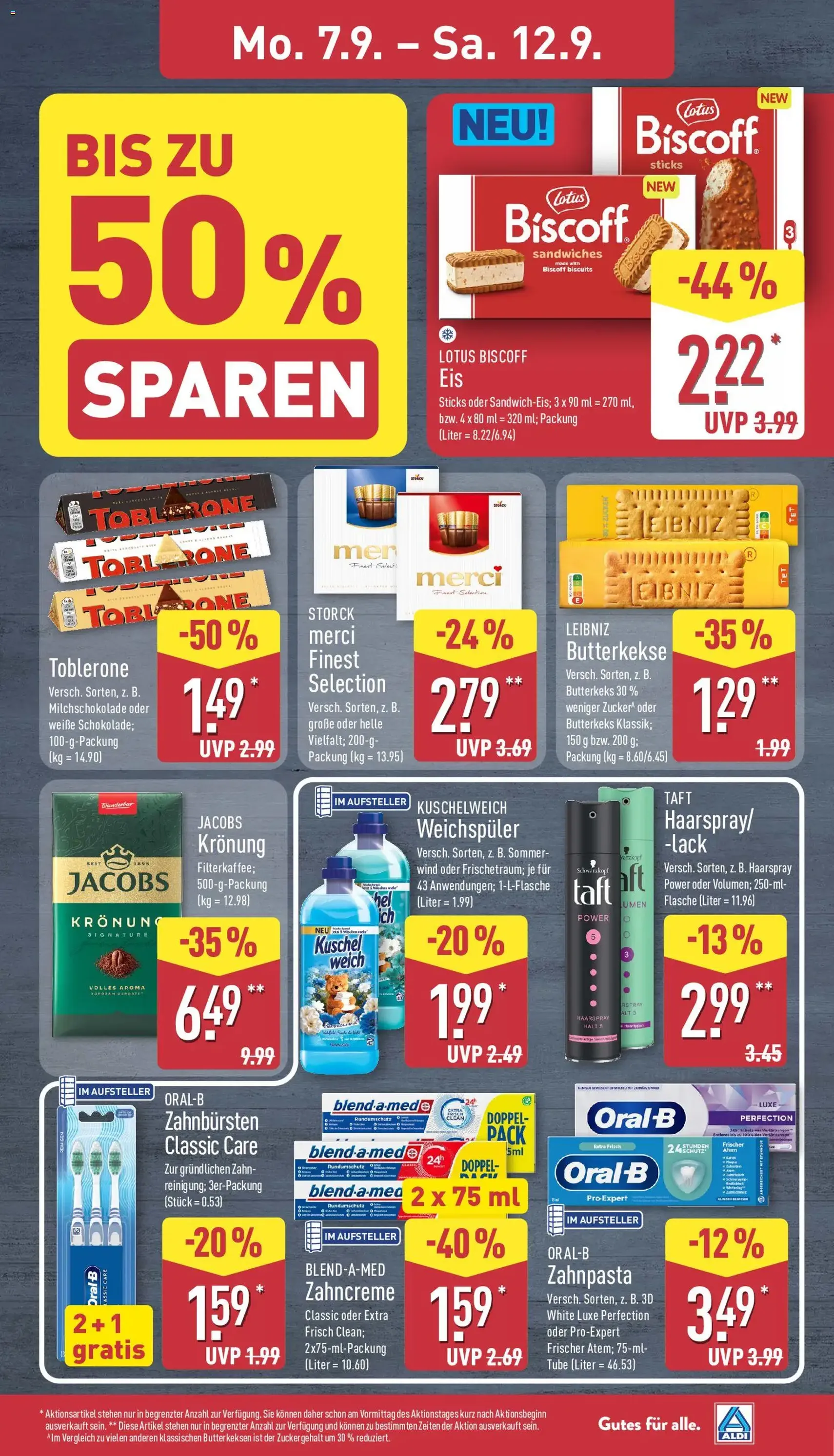 Aldi Prospekt - Gültiger Prospekt ab 07.09.2026, Seite 7 von insgesamt 40