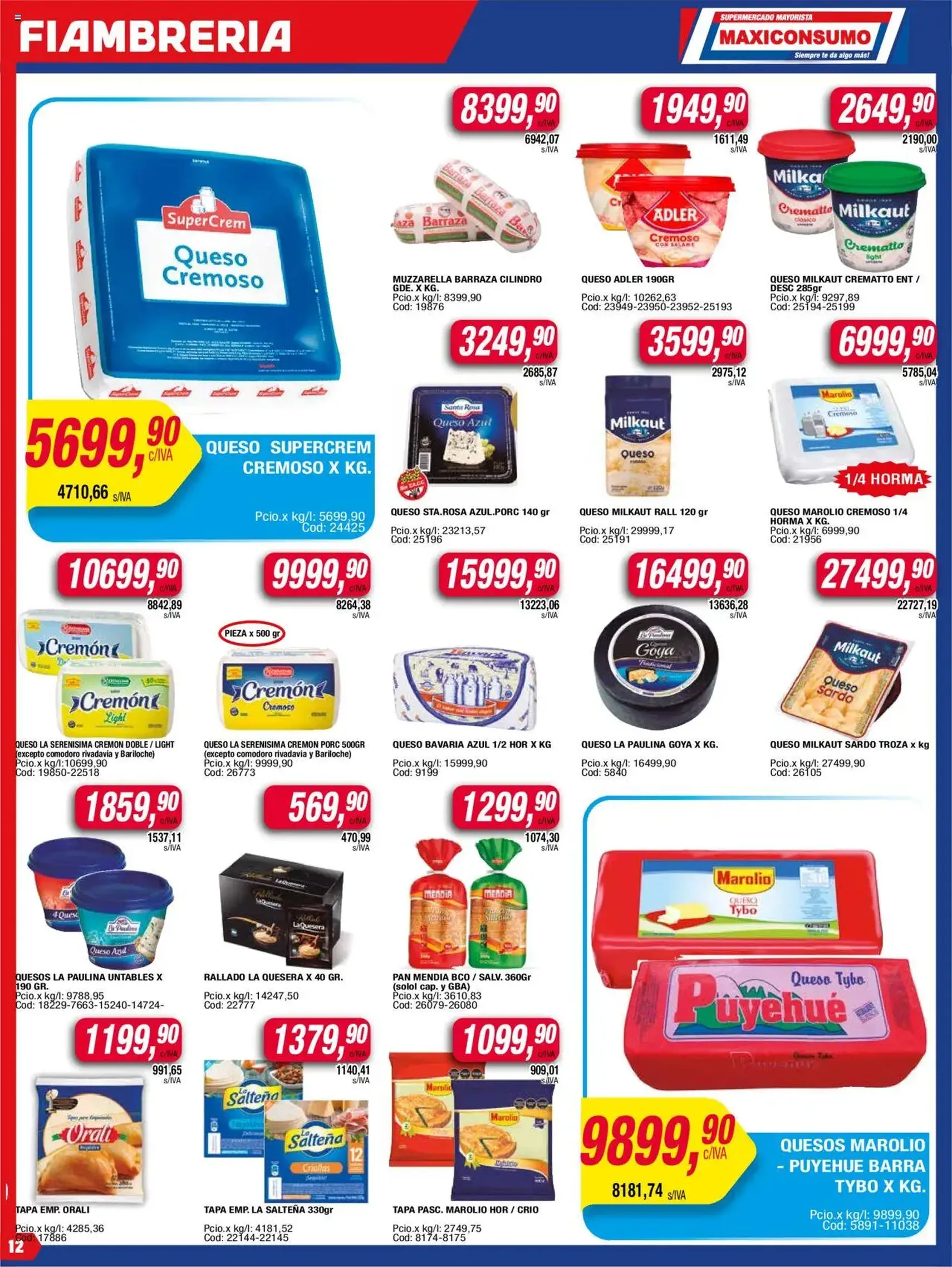 Maxiconsumo ofertas - folleto válido desde 11/08/2025 página 12 de 28 Maxiconsumo ofertas - folleto válido desde 11/08/2025 página 12 de 28