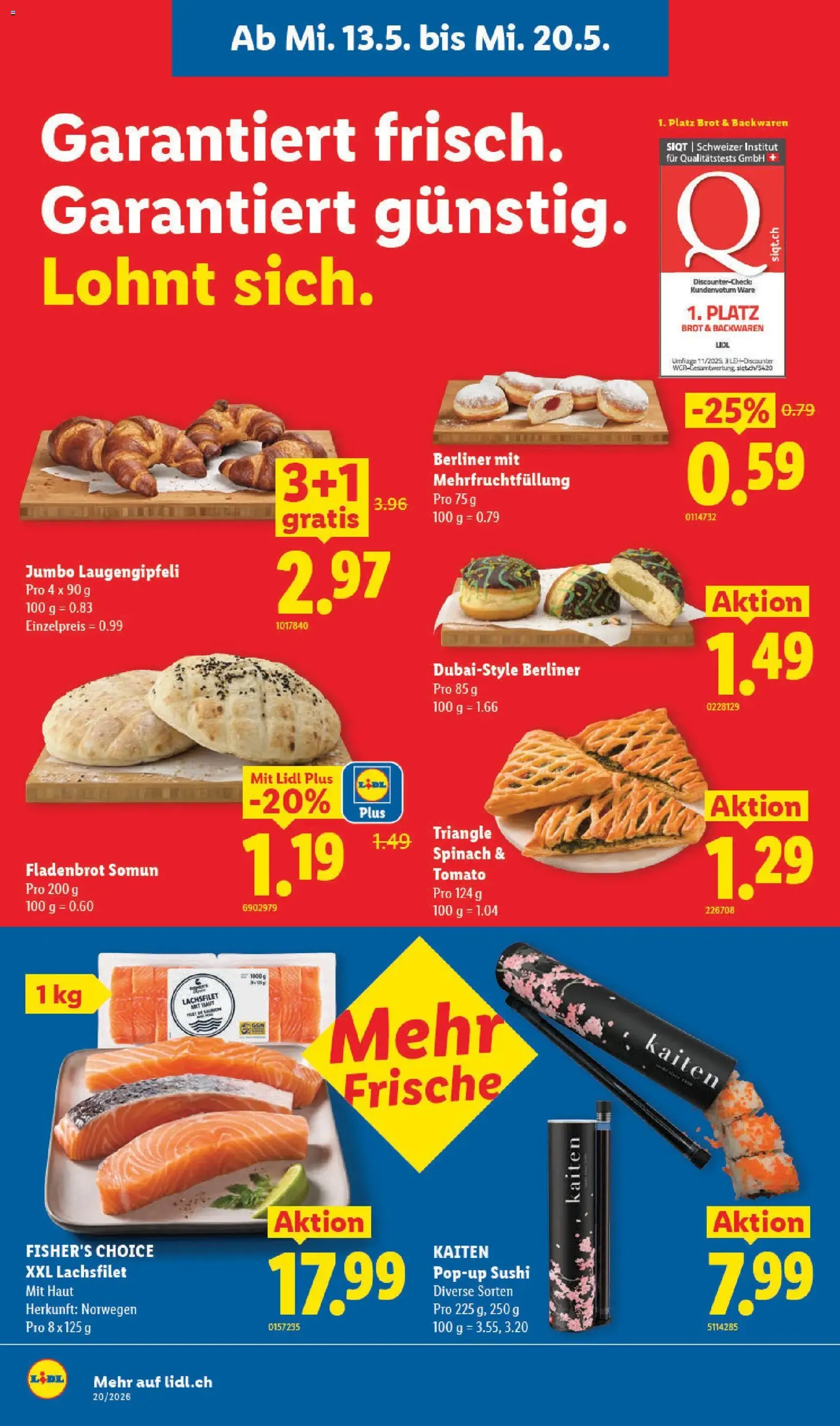 Lidl aktionen - Gültiger Prospekt ab 13.05.2026, Seite 6 von insgesamt 32